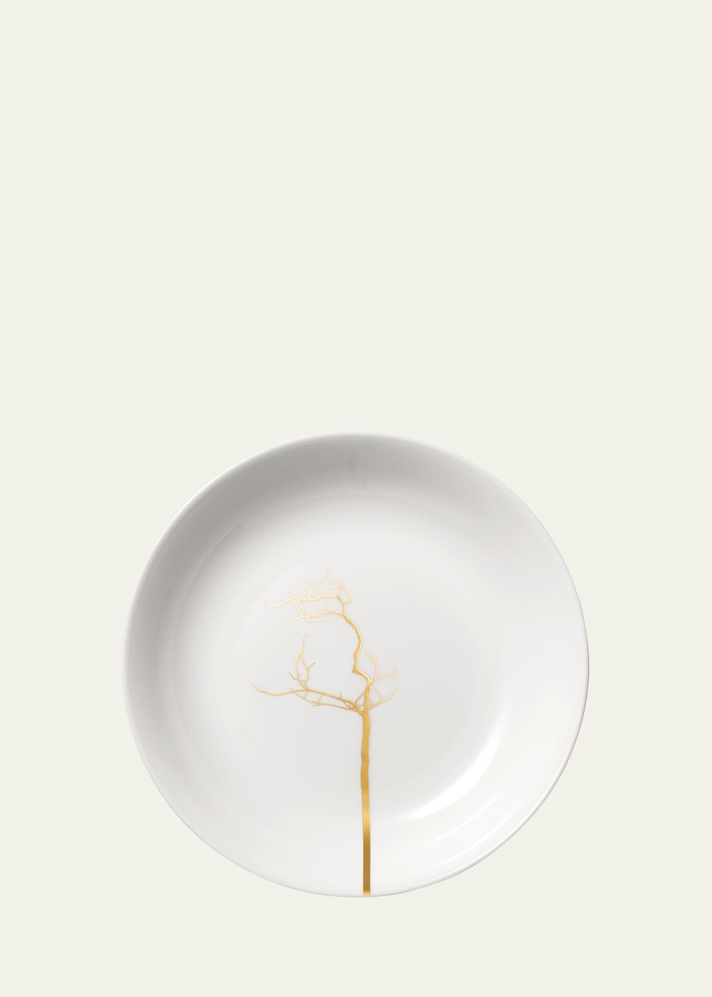 Golden Forest Soup Bowl