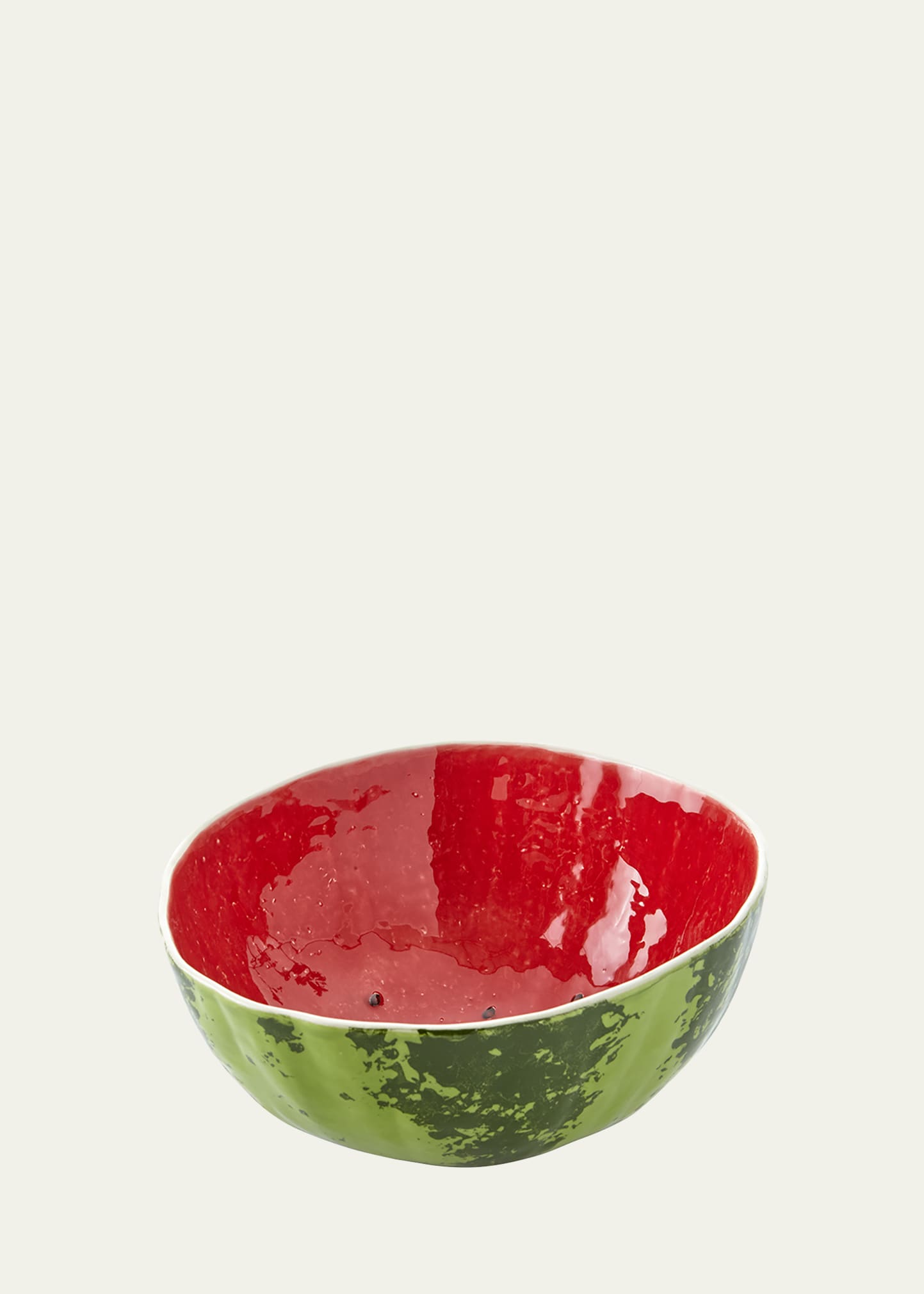 Shop Bordallo Pinheiro Watermelon Salad Bowl