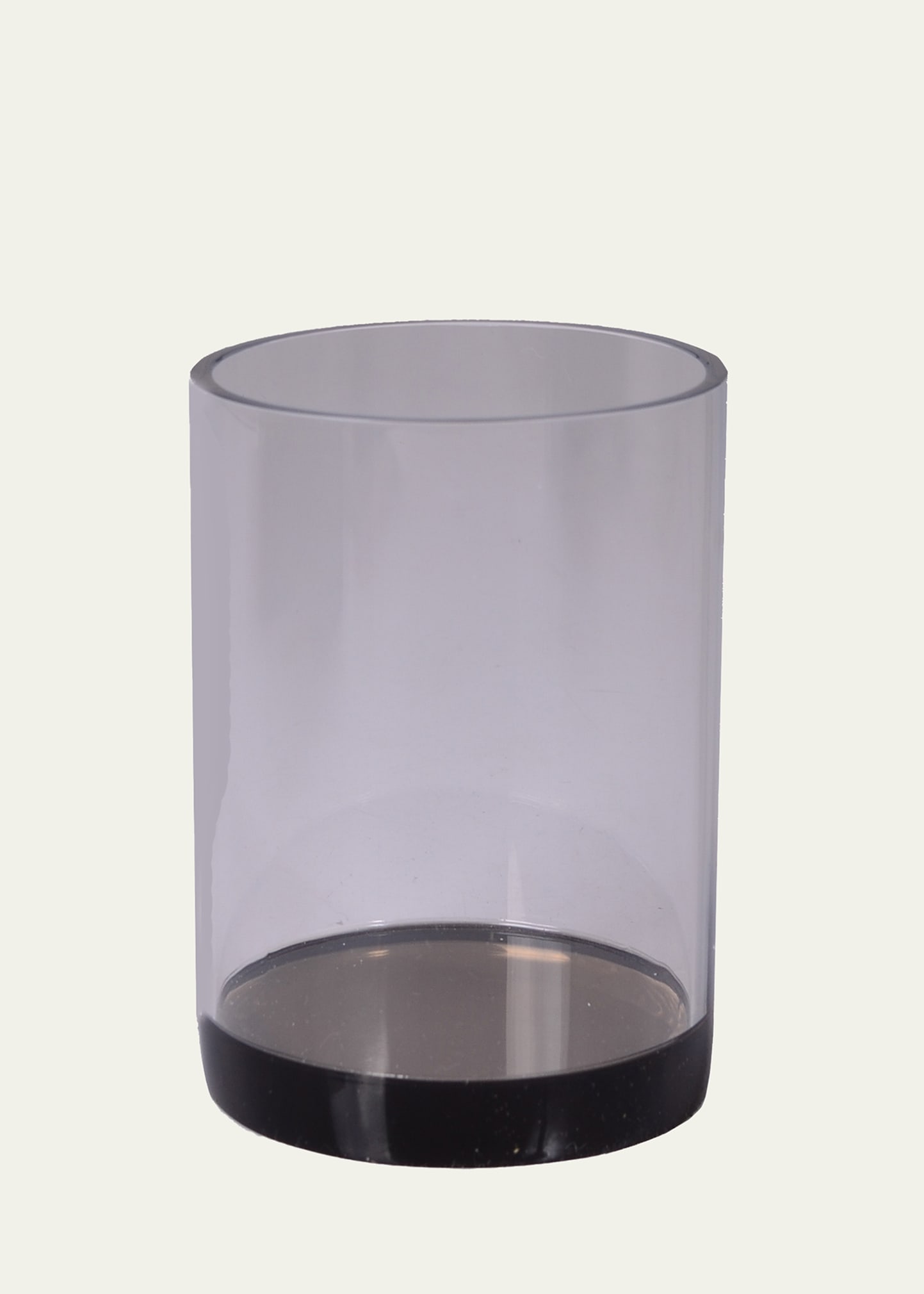 Mike & Ally Smoked Ice Lucite Tumbler In Gray