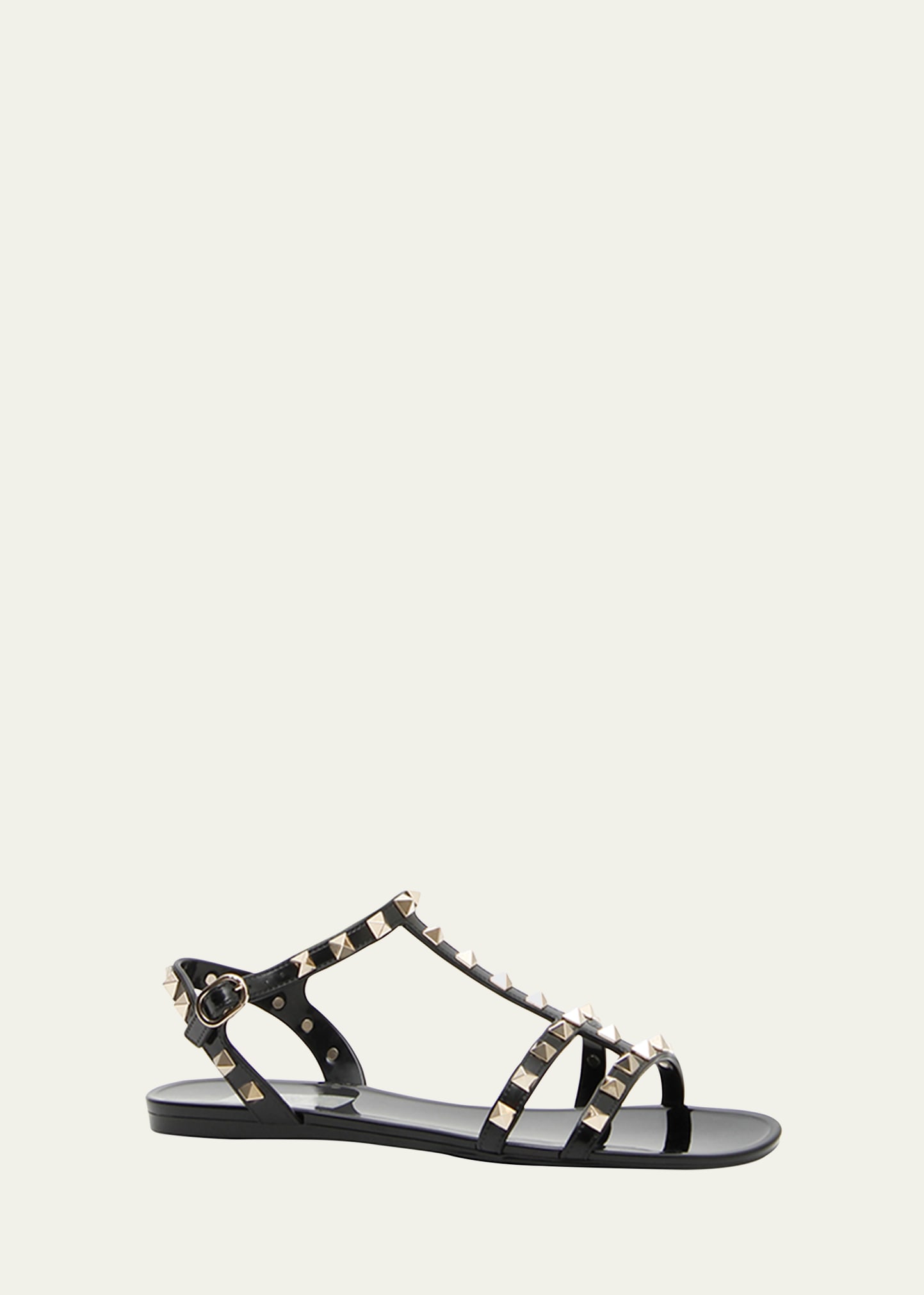 Valentino Garavani Rockstud Jelly Flat Gladiator Sandals