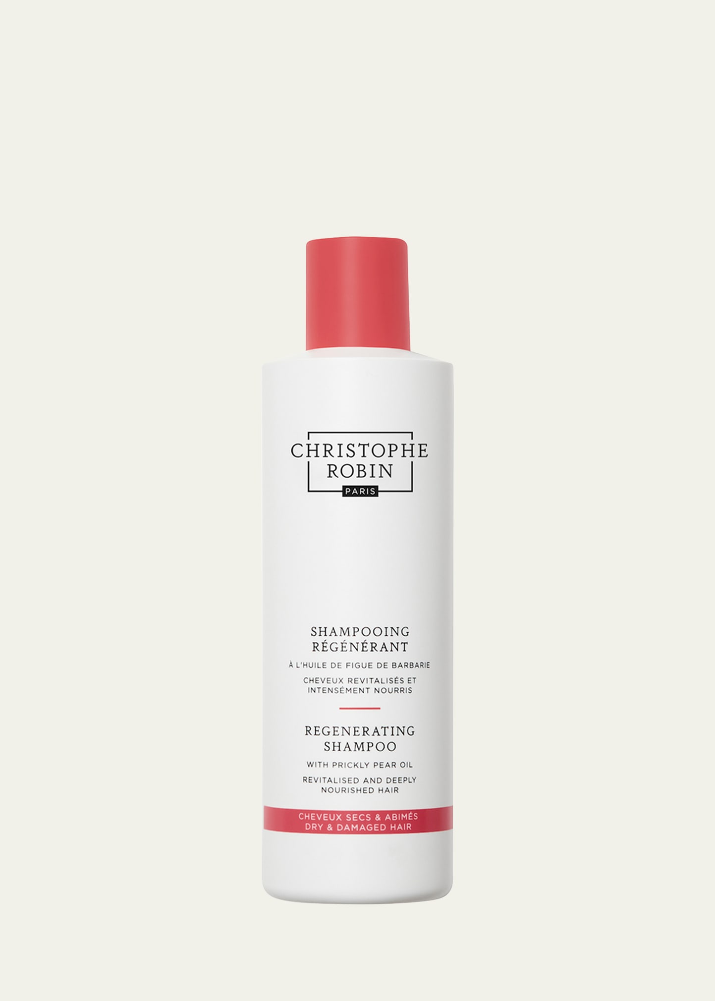 Christophe Robin 8.4 oz. Regenerating Shampoo with Prickly Pear Oil