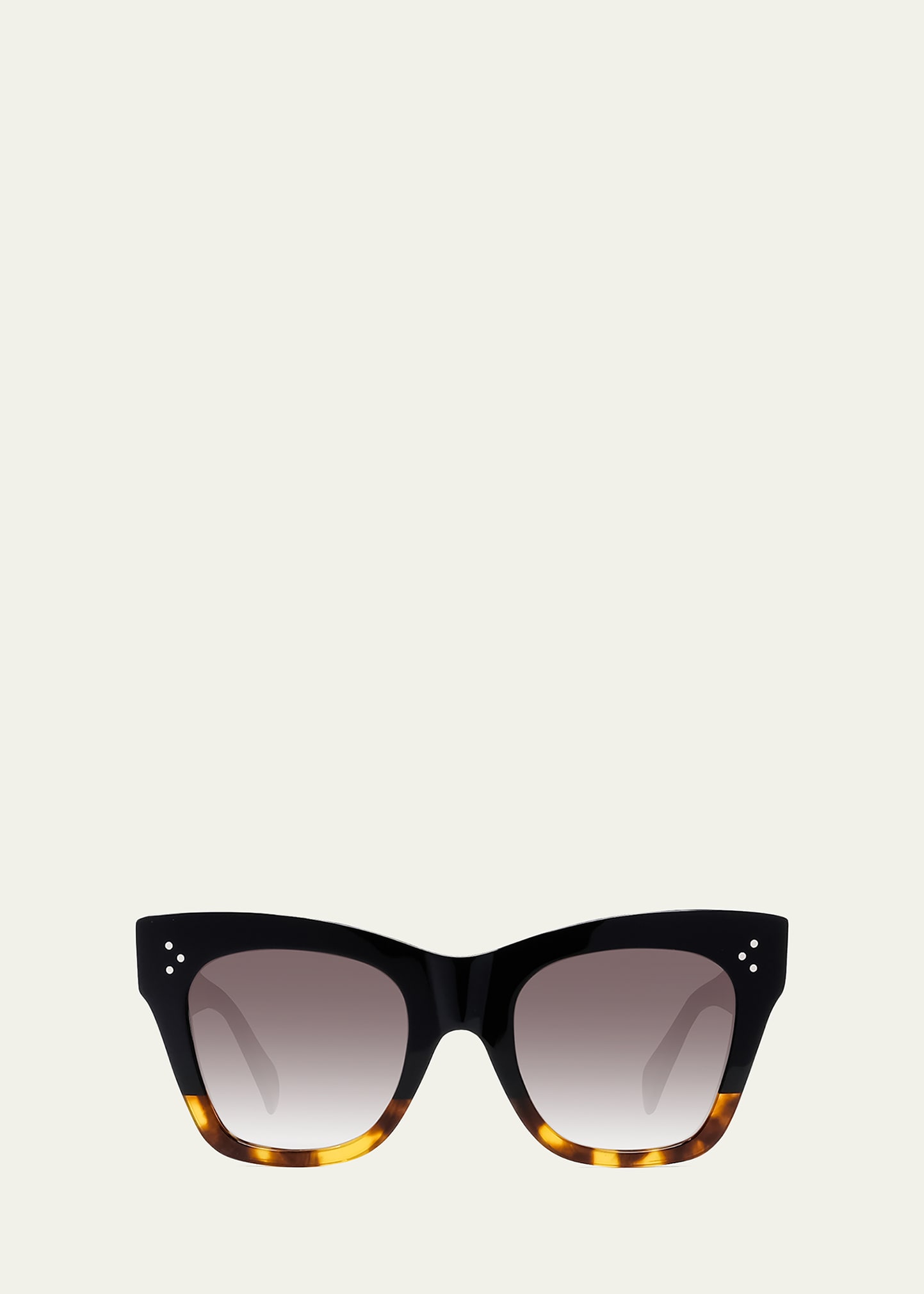 Celine Cat-eye Sunglasses In Black / Brown