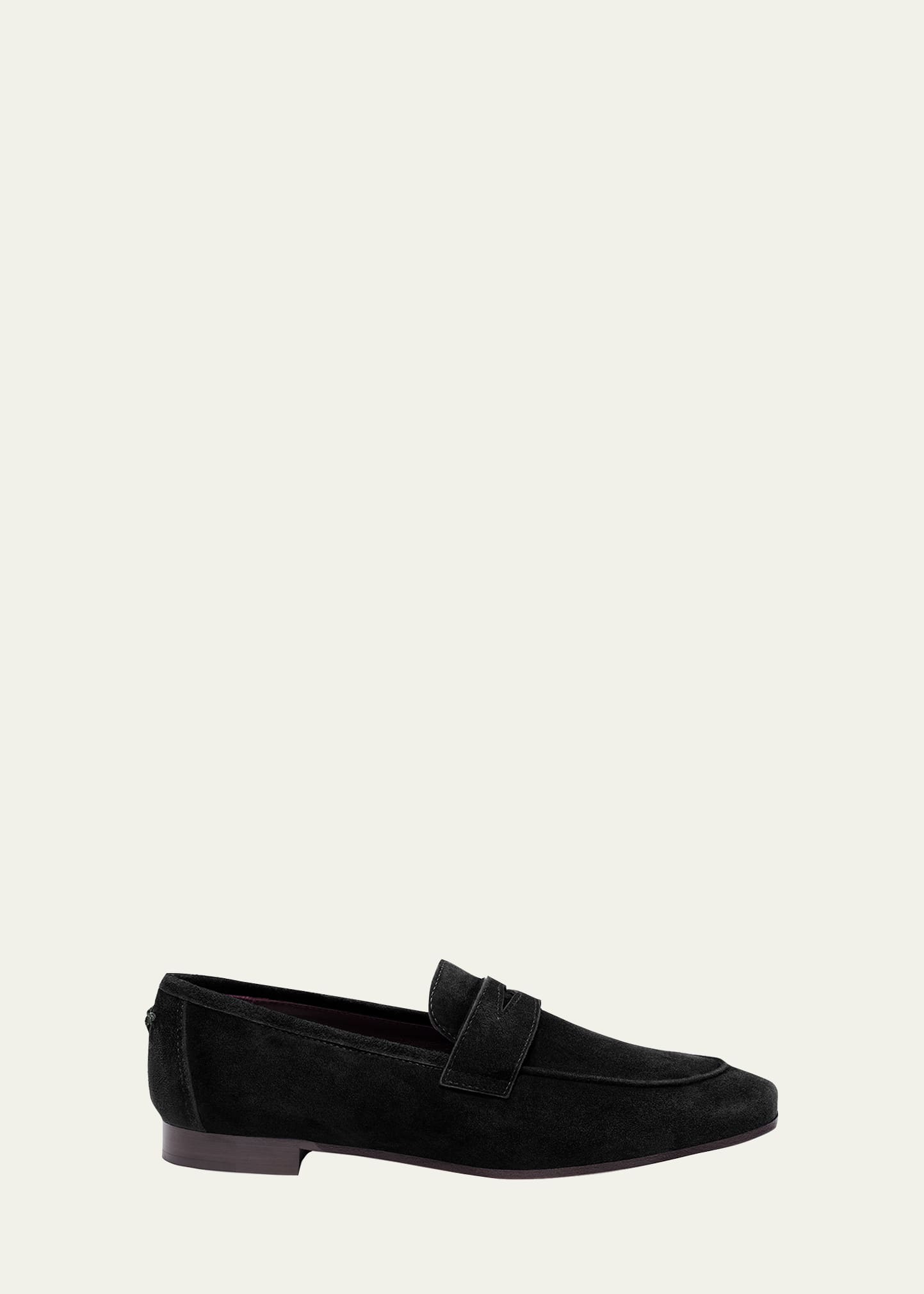 Bougeotte Suede Slip-On Penny Loafer