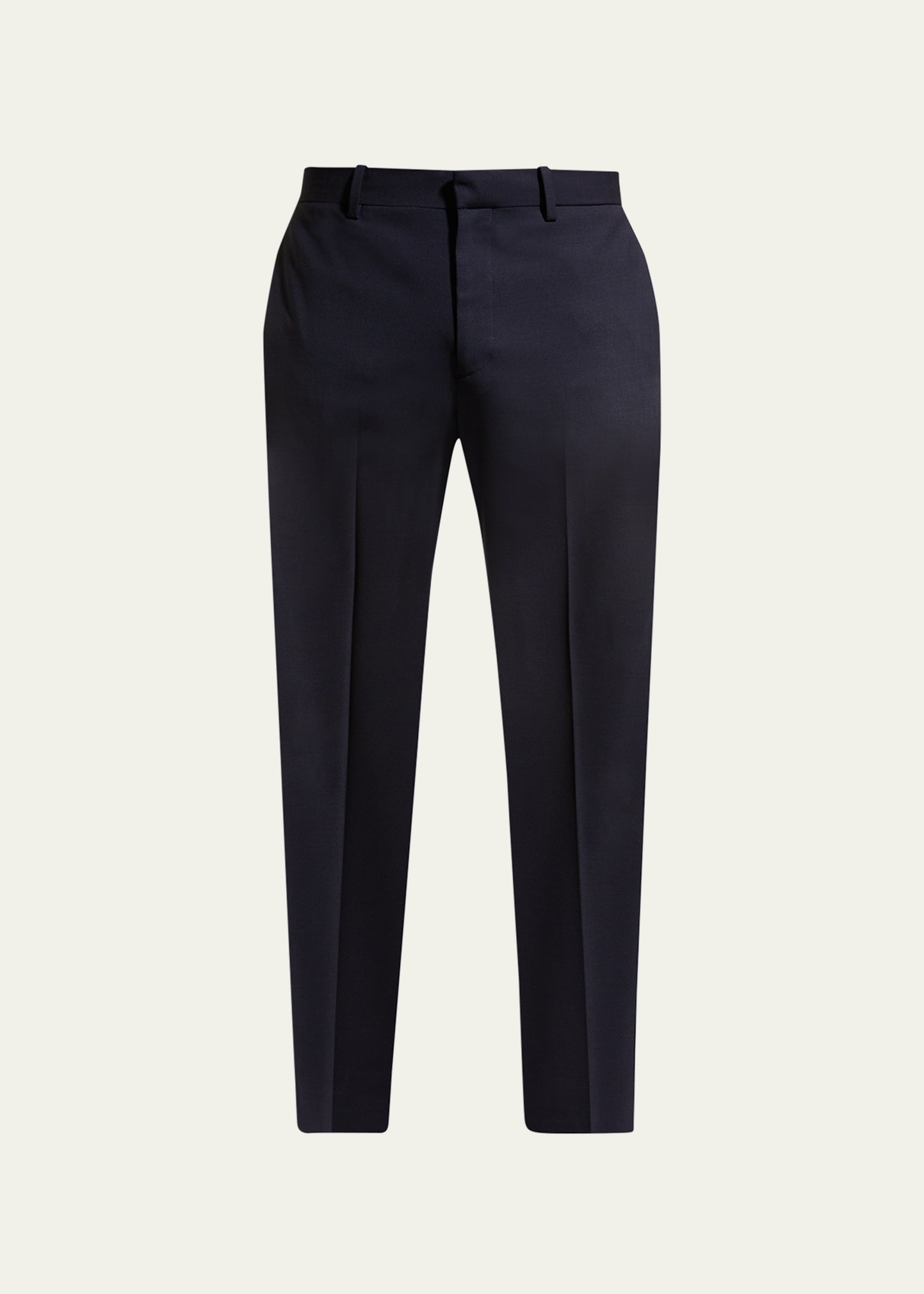 Theory Men's Mayer Pants In Stretch Wool In Navy