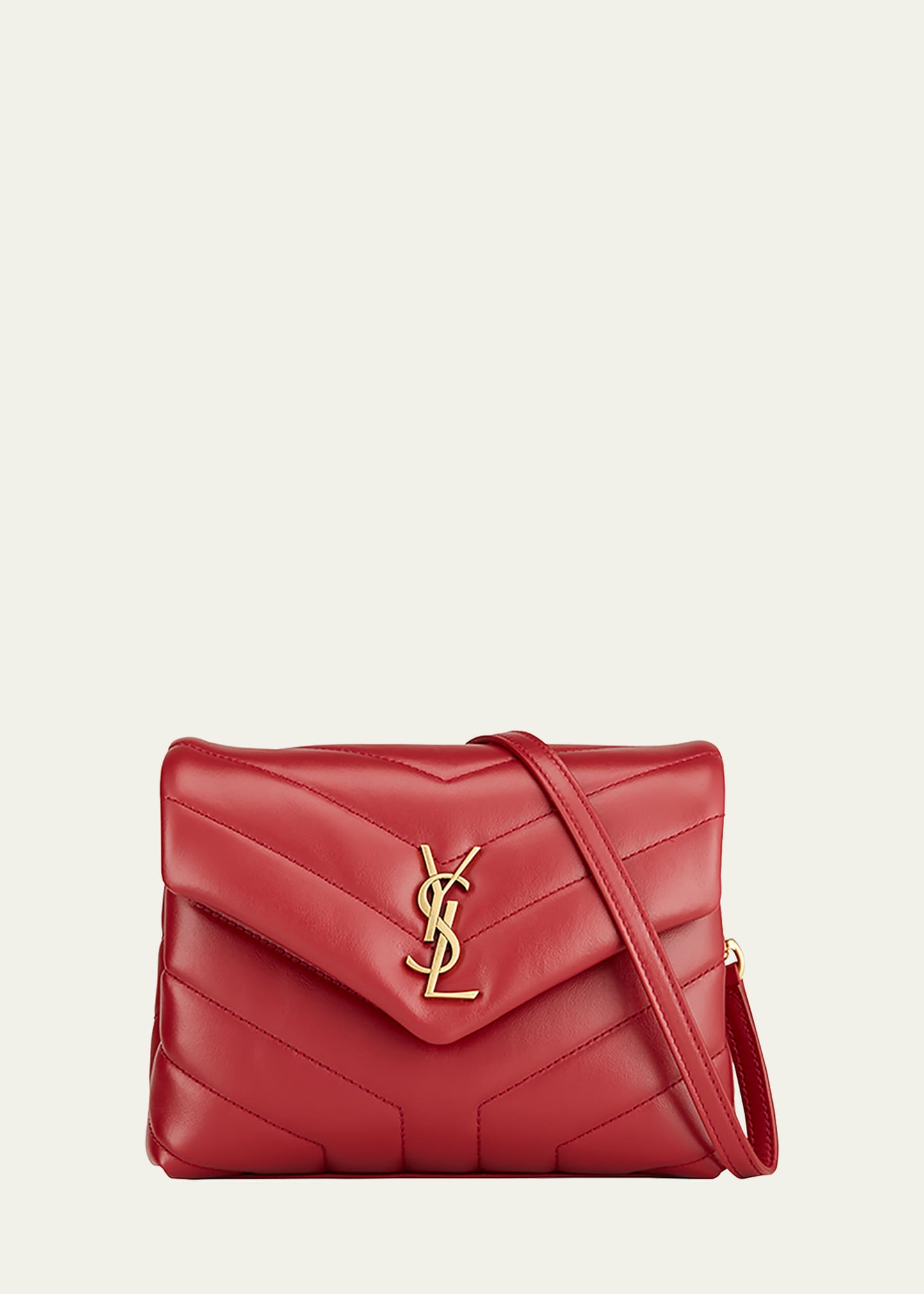 Loulou Toy YSL Matelasse Calfskin Envelope Crossbody Bag