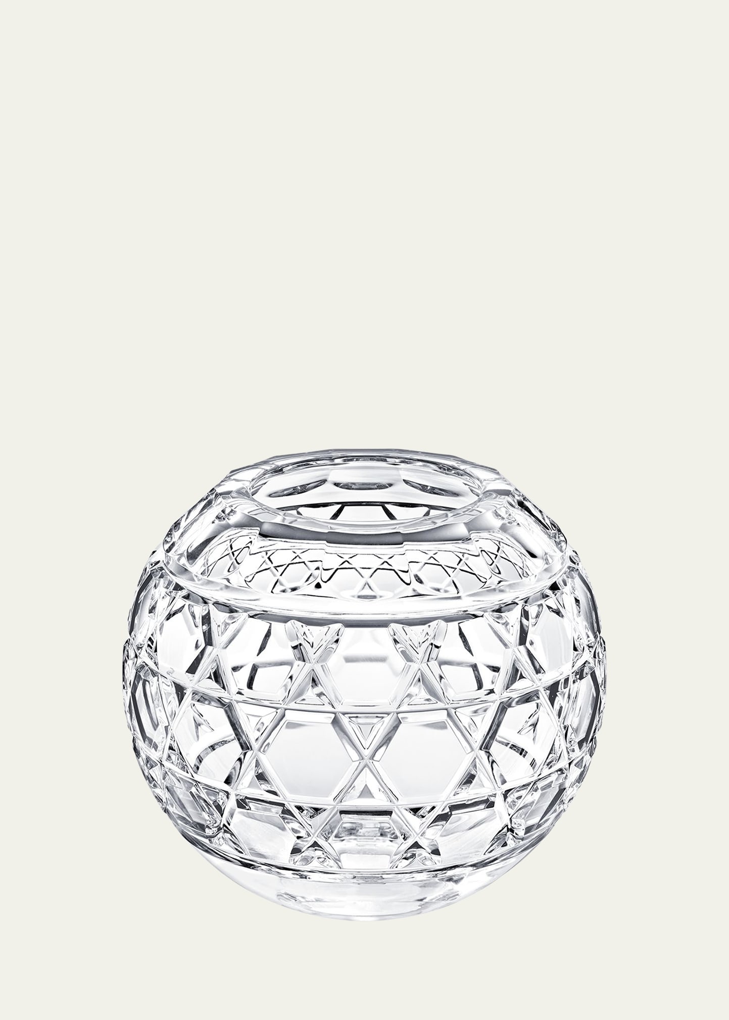 Saint Louis Crystal Royal Small Vase, Clear In Clear