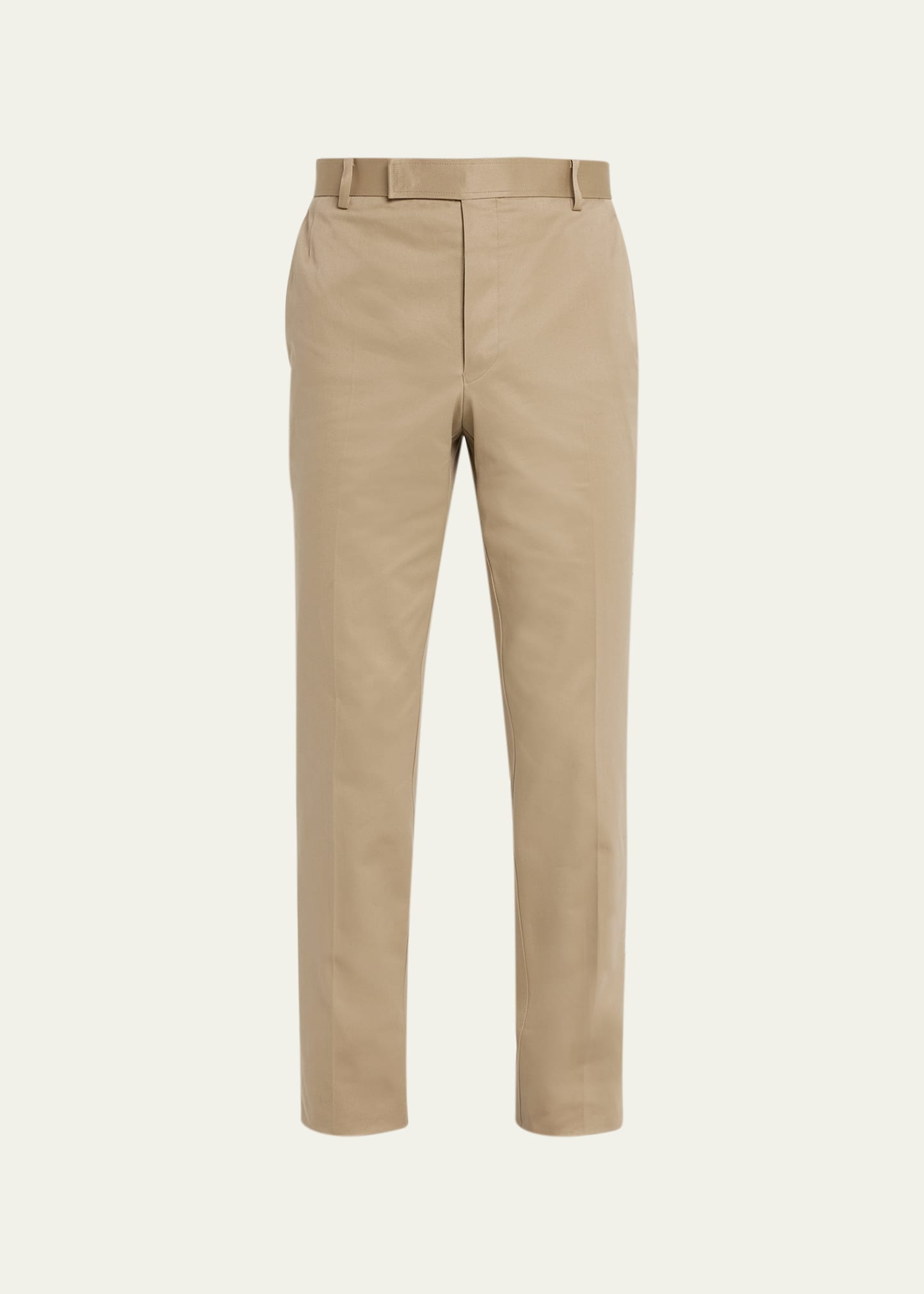 Unstructured Twill Chino Pants