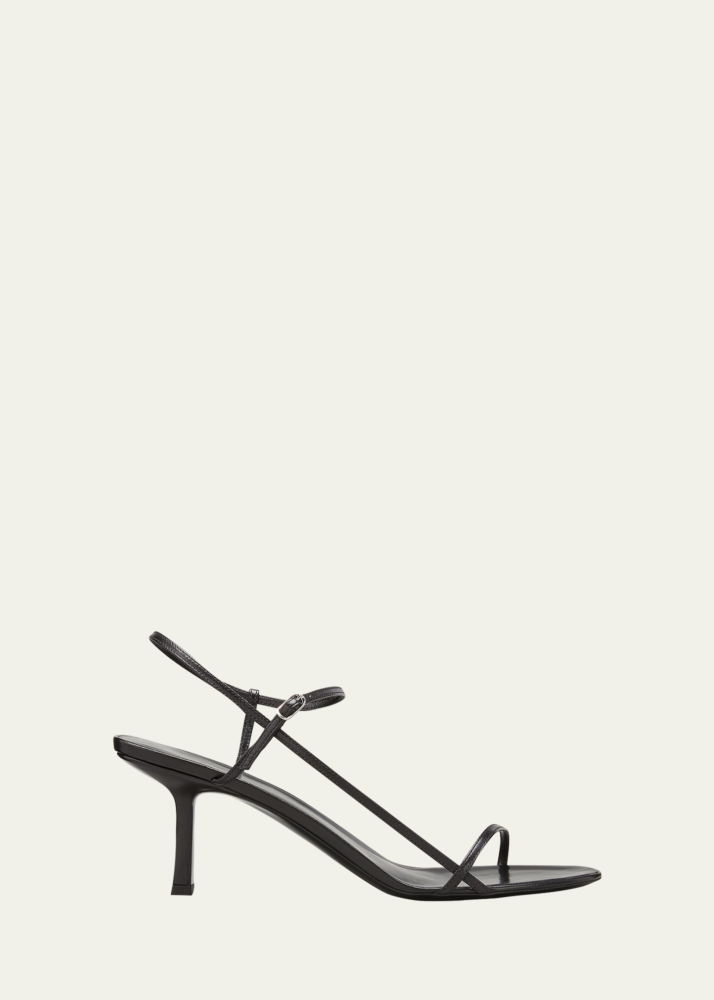The Row Bare High Heel Sandals In Black