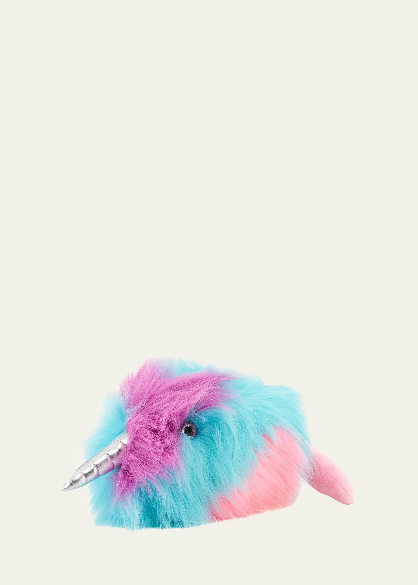 Douglas Bubbles, the Rainbow Narwhal Plush Toy Stuffed Animal