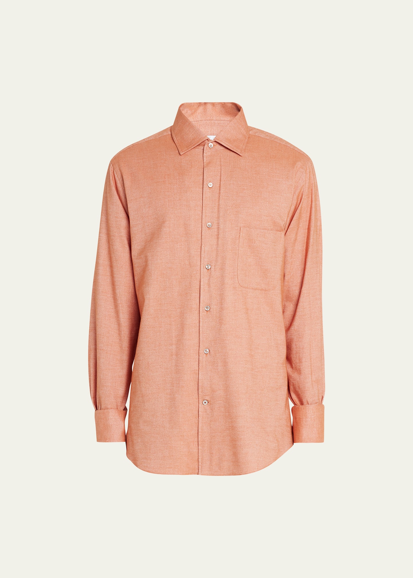 Loro Piana Andre Button-down Shirt In L06u Pale Orange