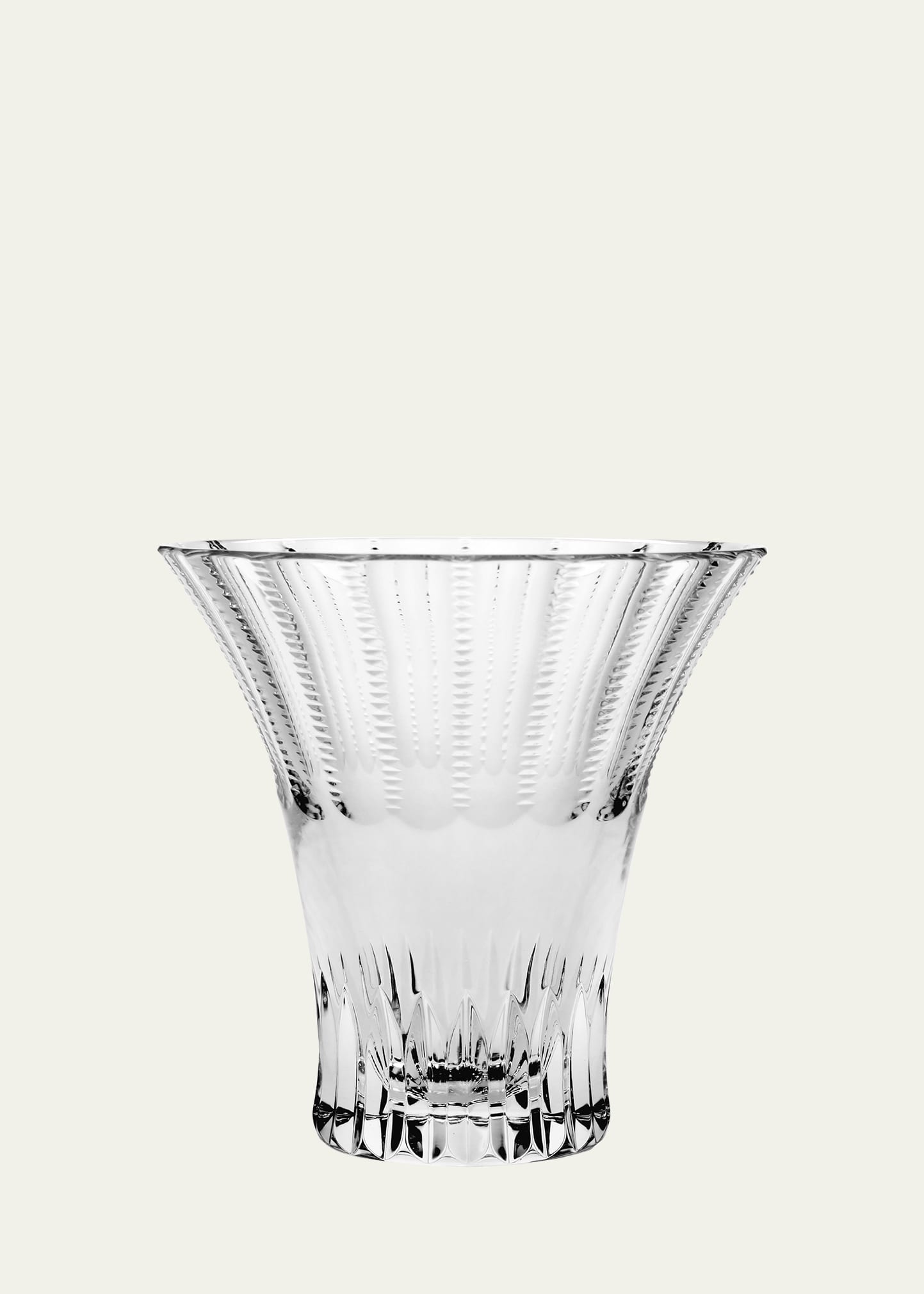 Conversation Crystal Vase