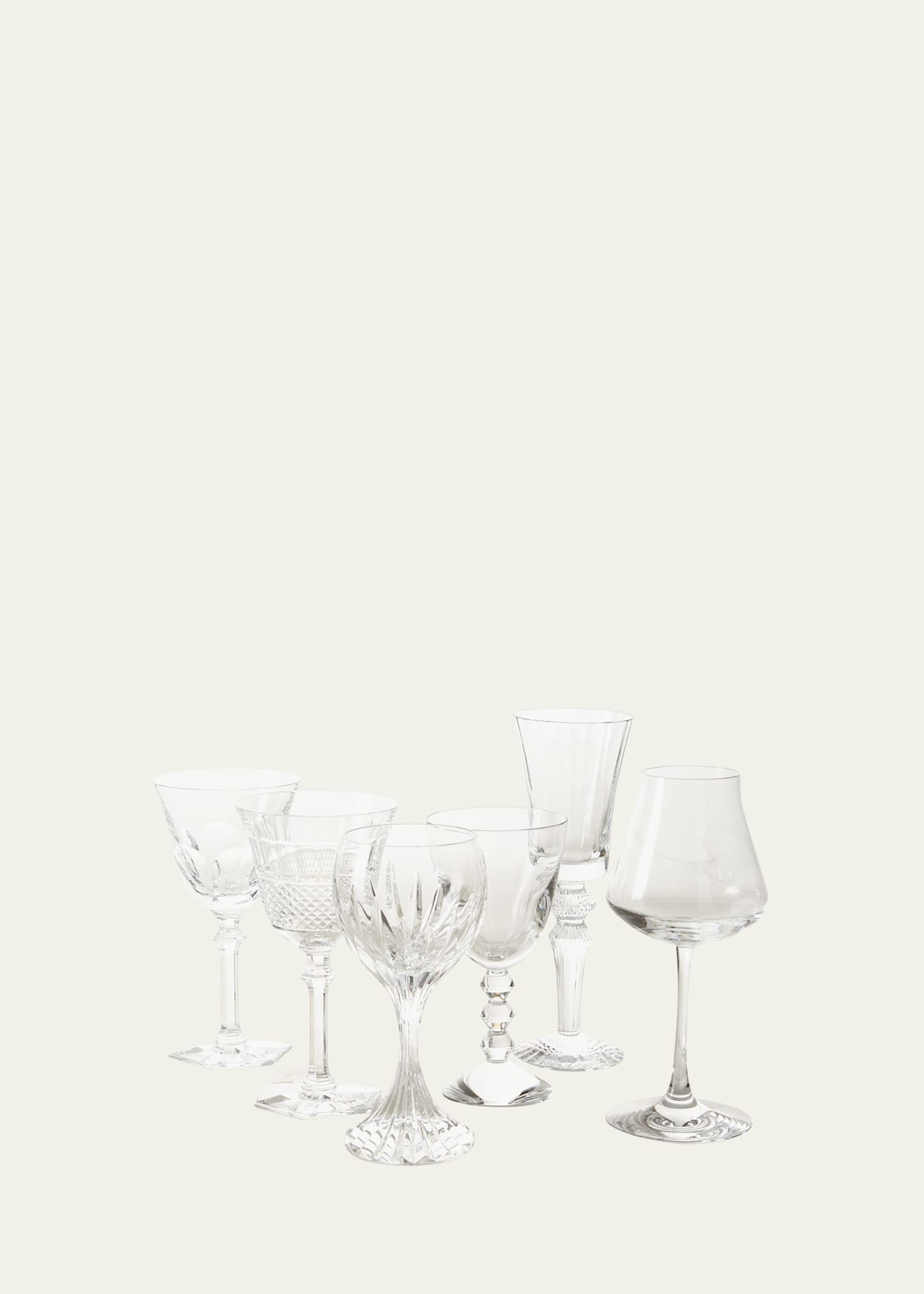 Box of Assorted Wine Glasses, Set of 6