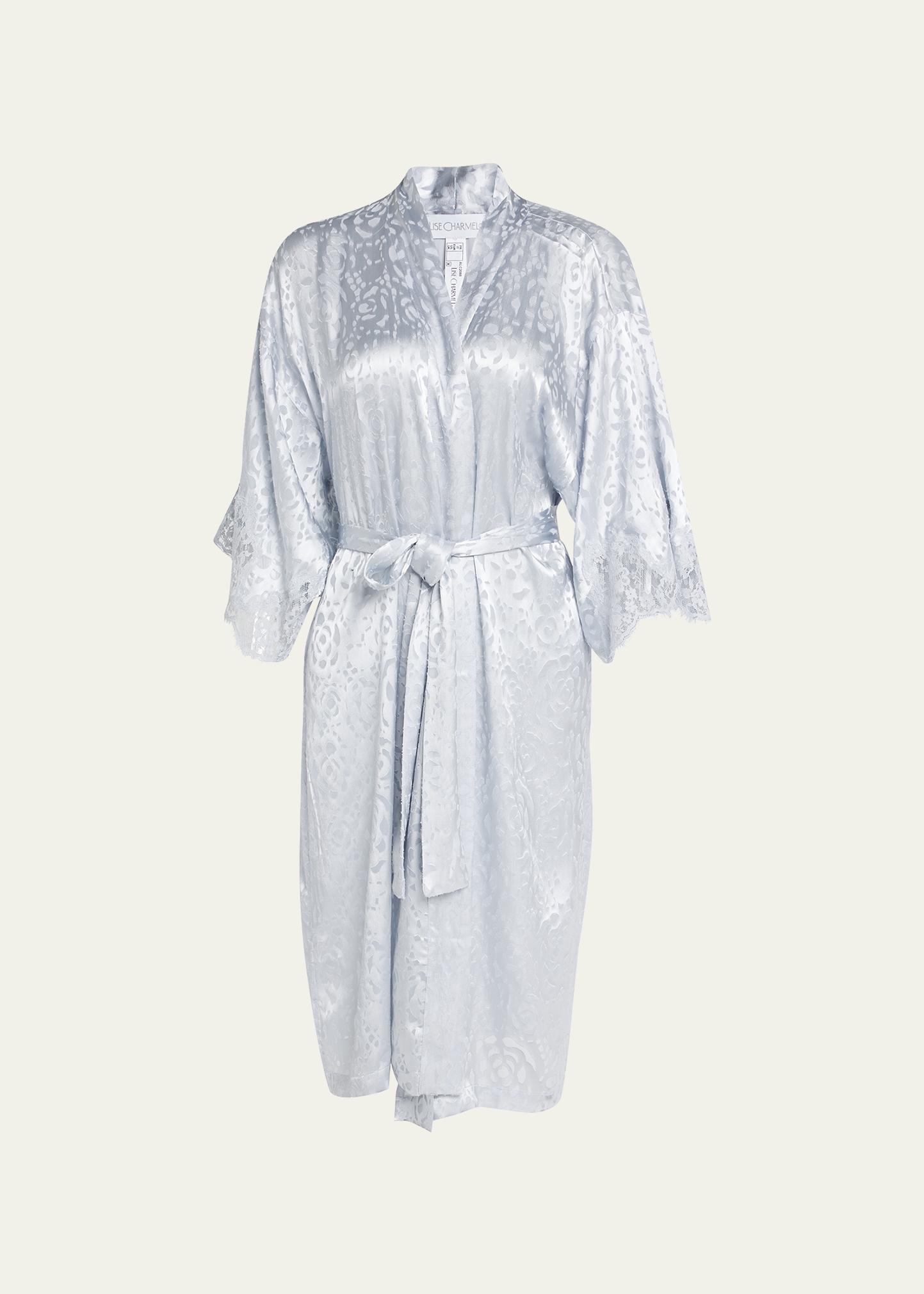ROBE LISE CHARMEL TAILLE 2 BLEU GRENAT - Neuf Avec étiquettes, Imprimé Fleuri Chic !