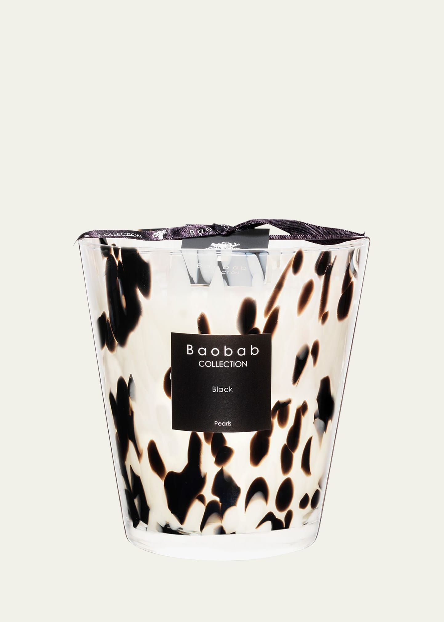 Baobab Collection Black Pearls Scented Candle, 6.3"