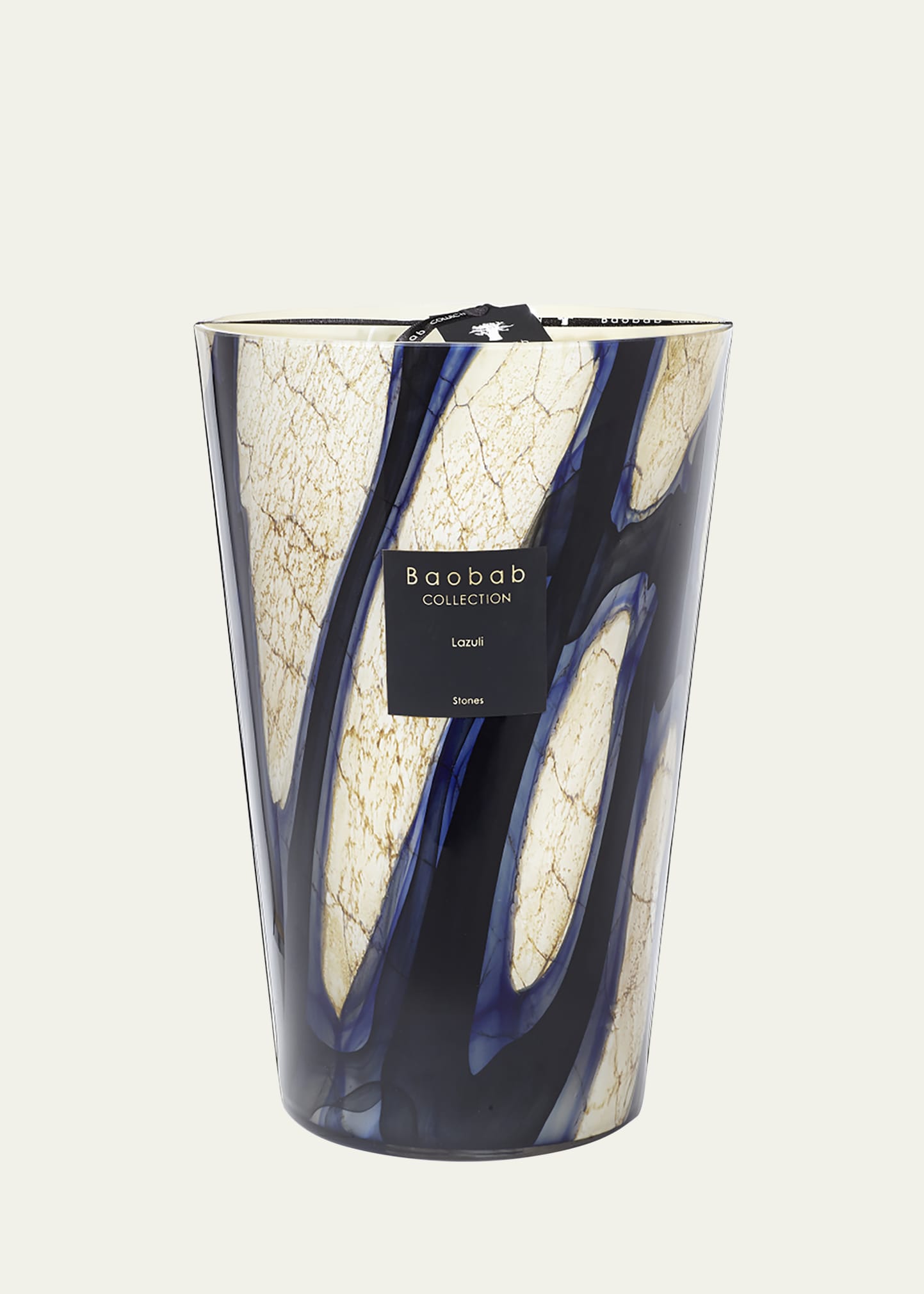 Baobab Collection Max 35 Stones Lazuli Candle In Multi