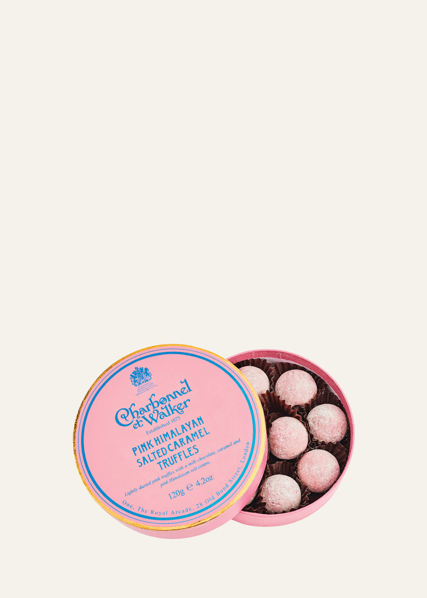 Pink Himalayan Salted Caramel Truffles