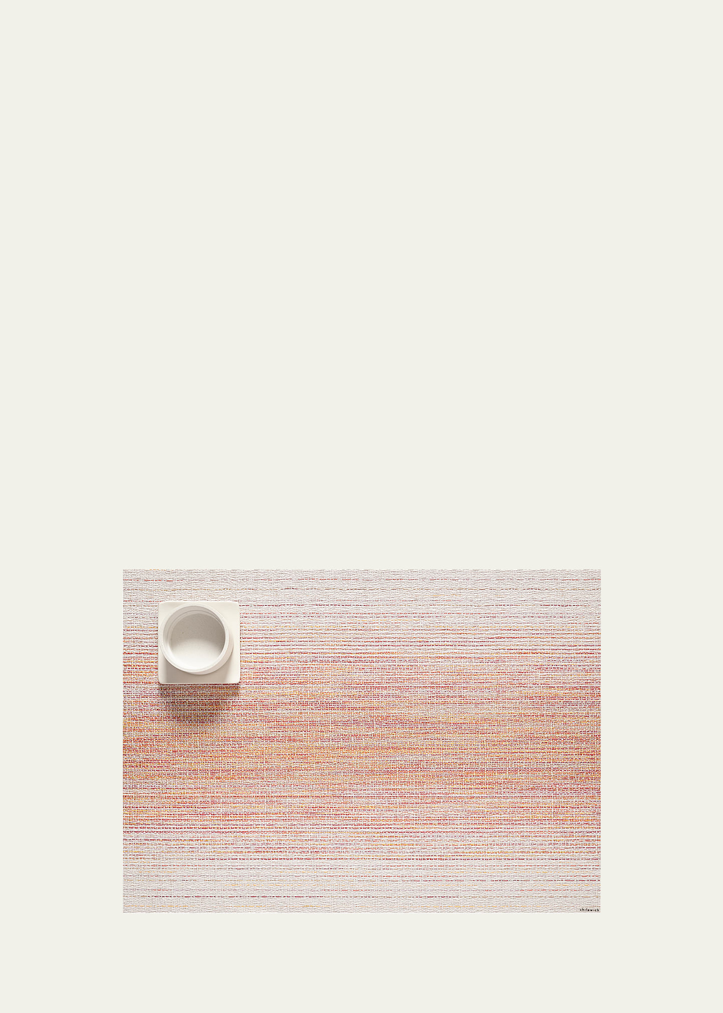 Chilewich Ombre Placemat, 14" X 19" In Sunrise
