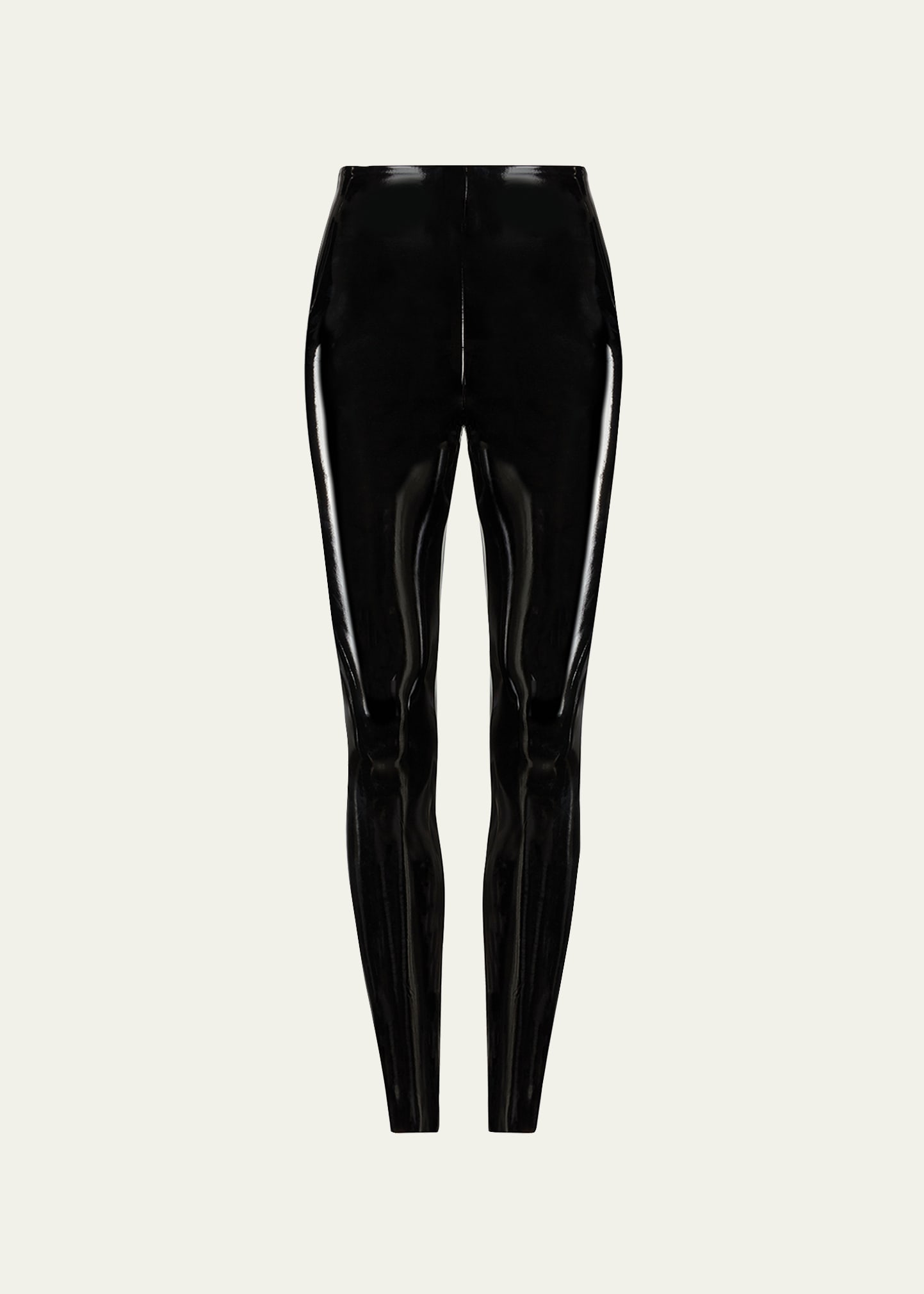 Commando Faux Patent Leather Pant In Black