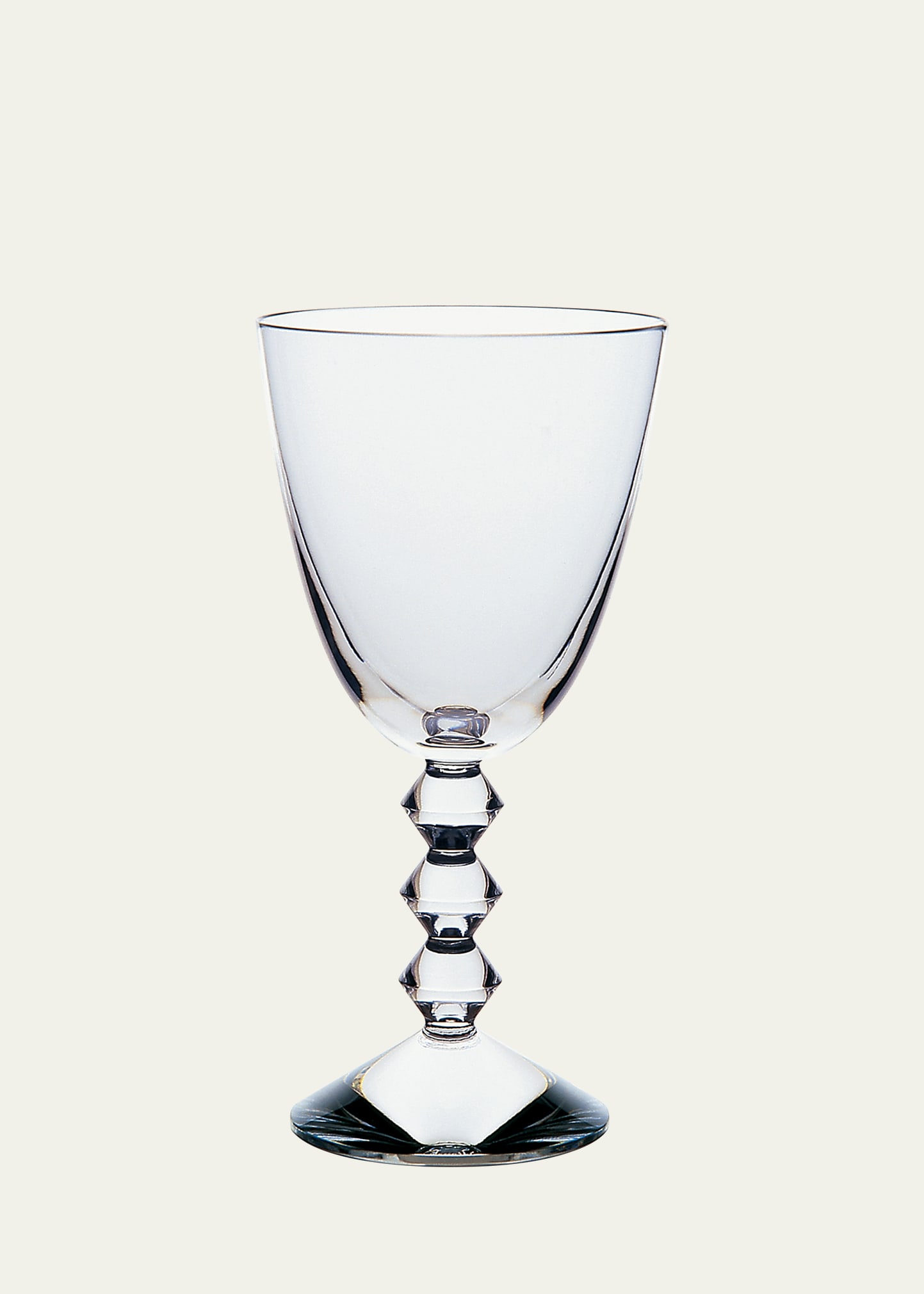 Baccarat Vega White Wine Glass In Transparent