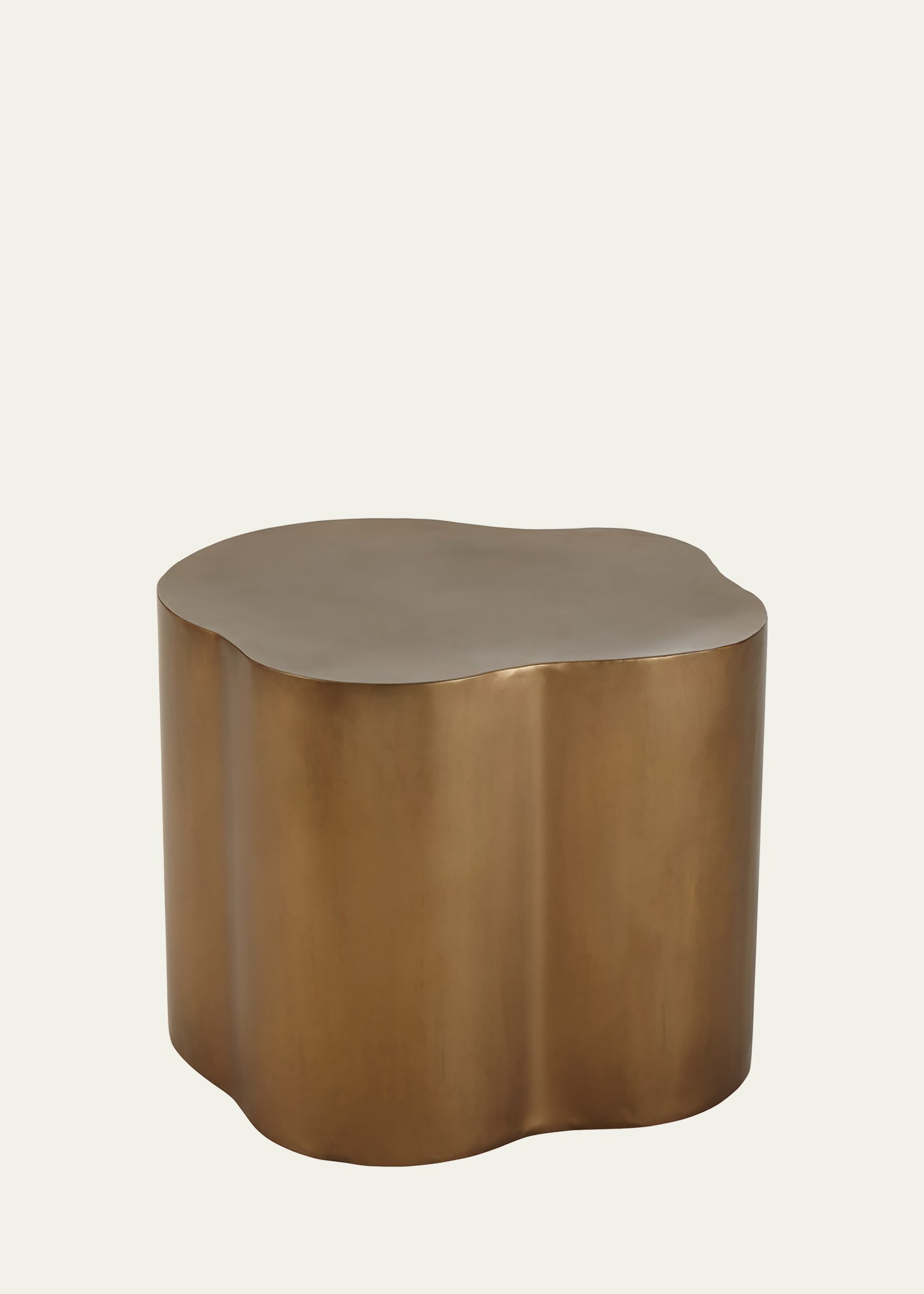 Arteriors Marissa Low Side Table In Gold