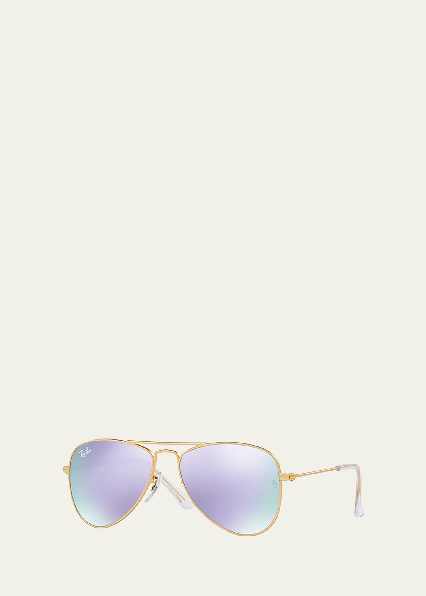 Girl's Mirrored Aviator Sunglasses
