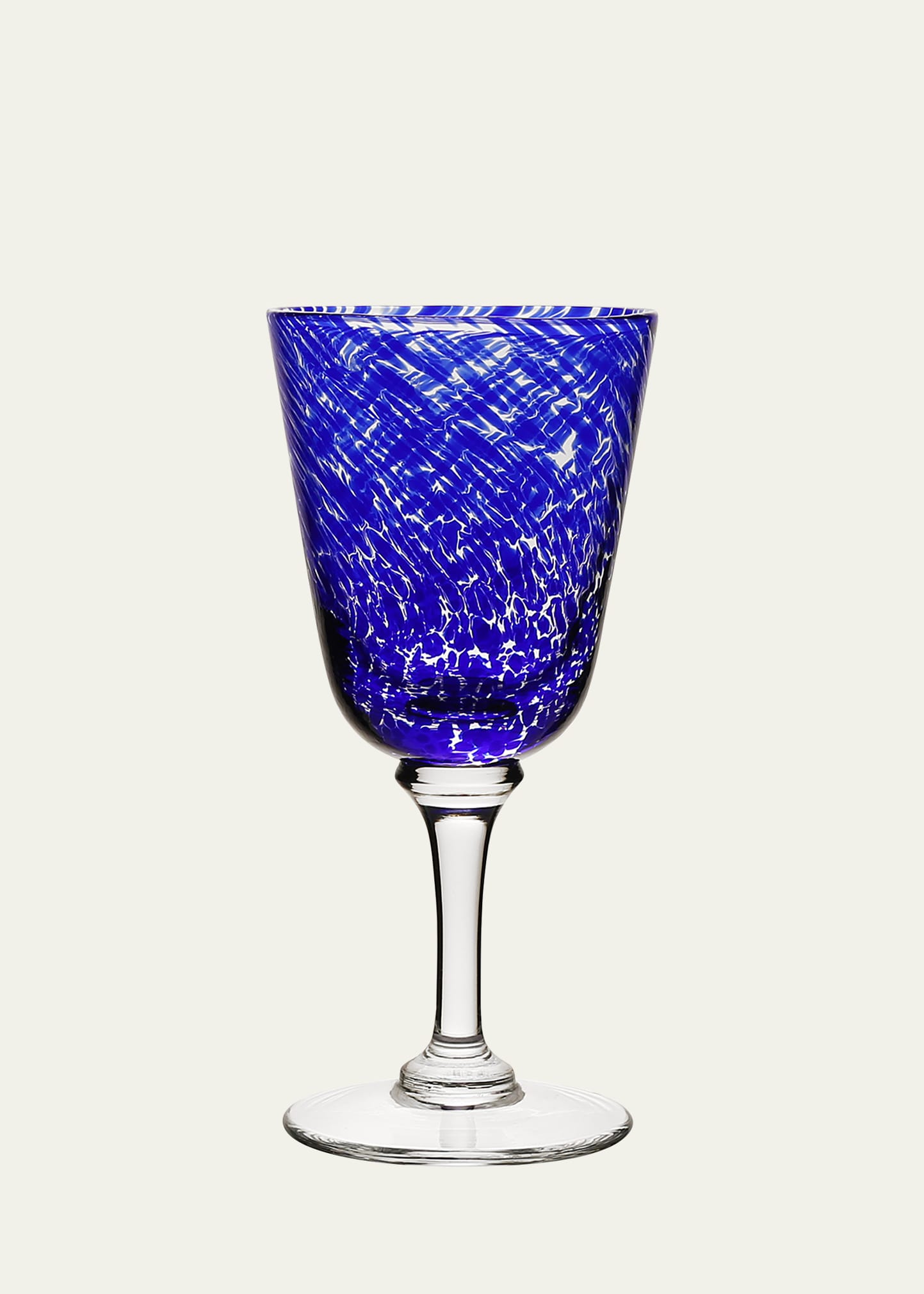 Vanessa Wine Glass, Blue