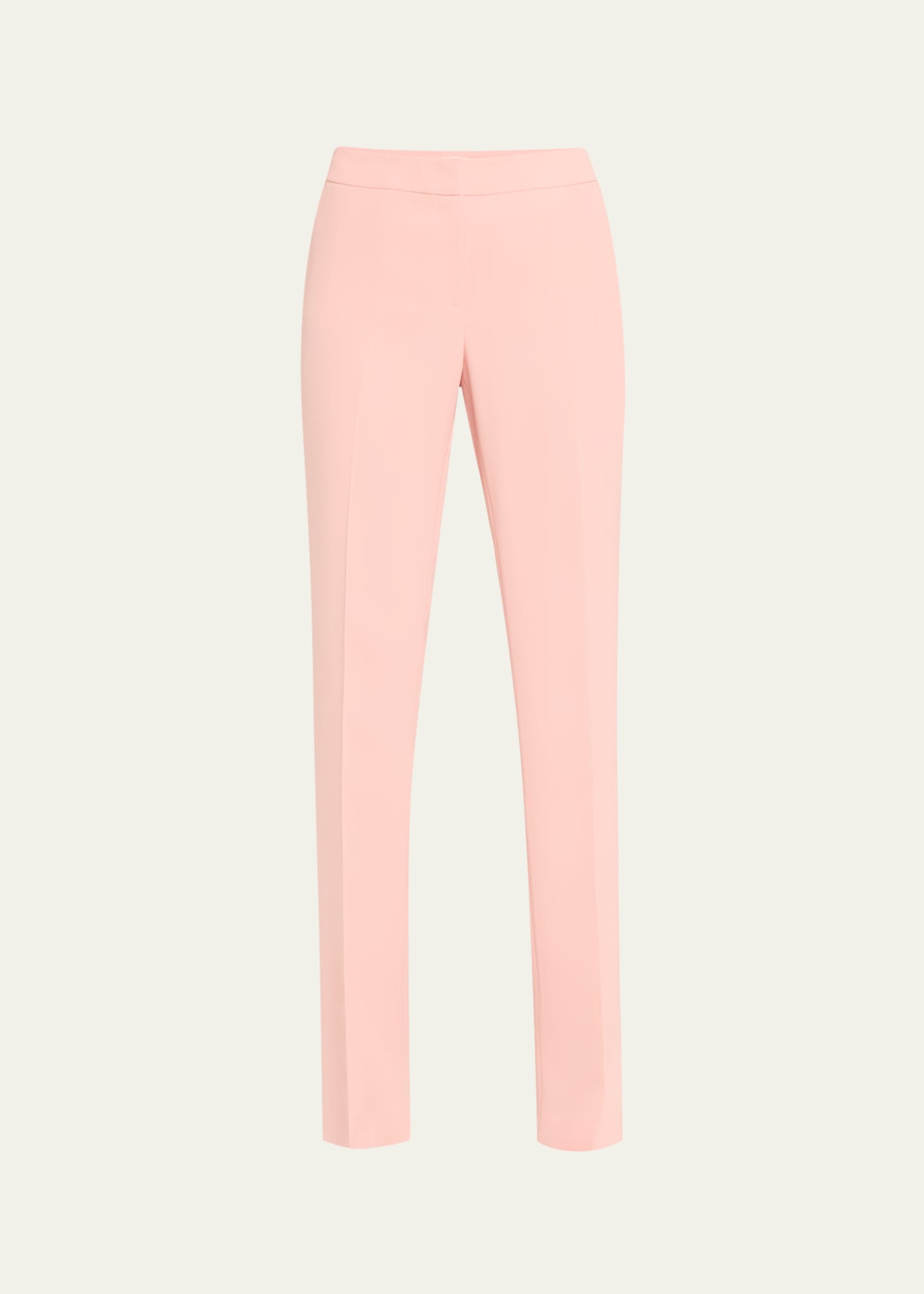 Lafayette 148 Barrow Finessecrepe Pants In Pink