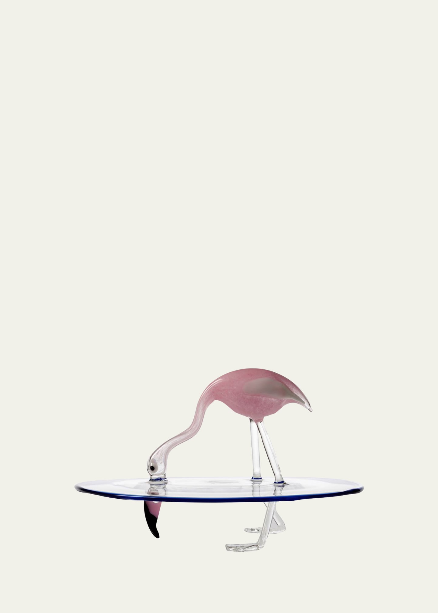 Massimo Lunardon Flamingo Serving Platter In Metallic