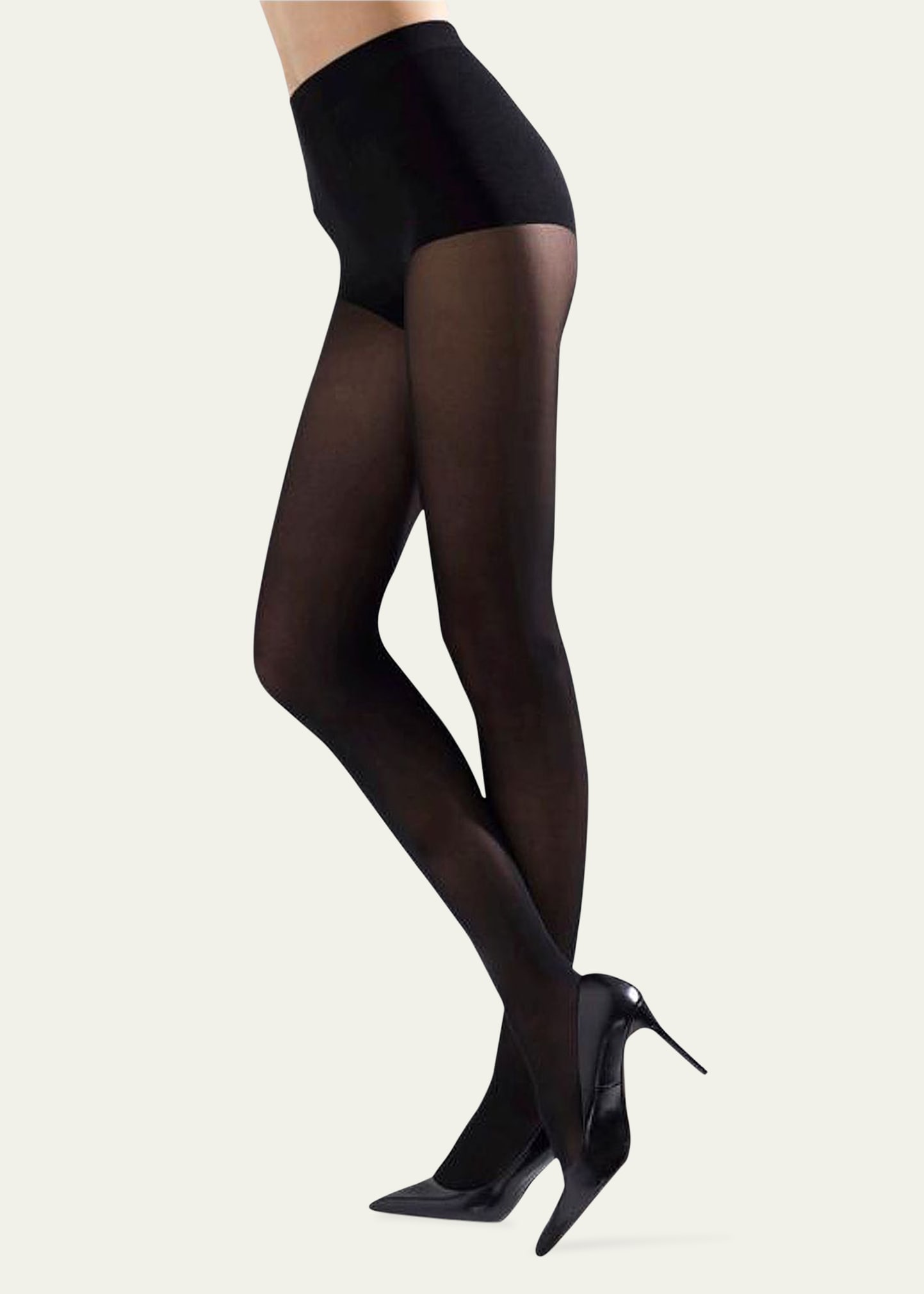 Velvet Touch Opaque Control-Top Tights