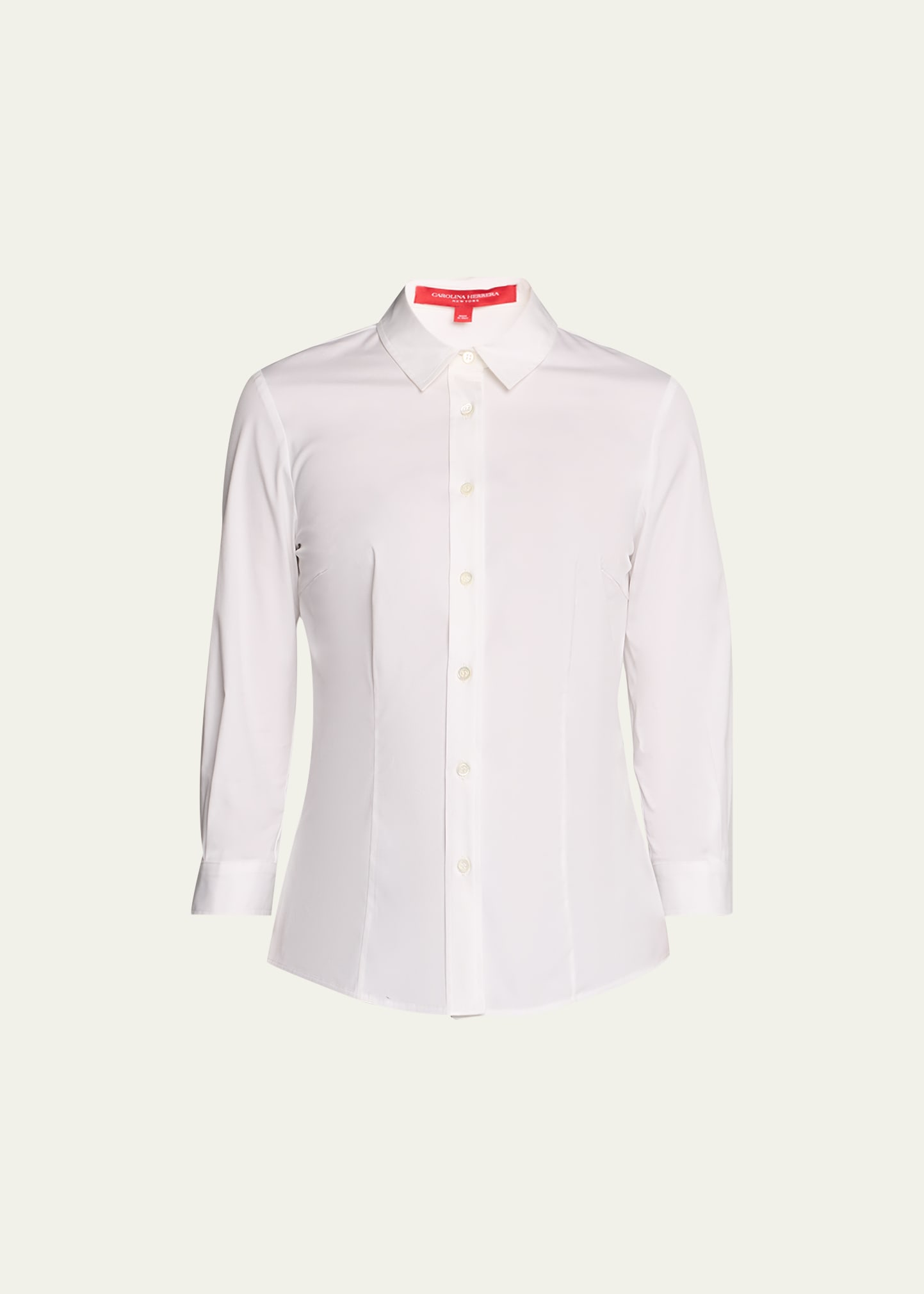 Classic Cotton Button-Front Shirt