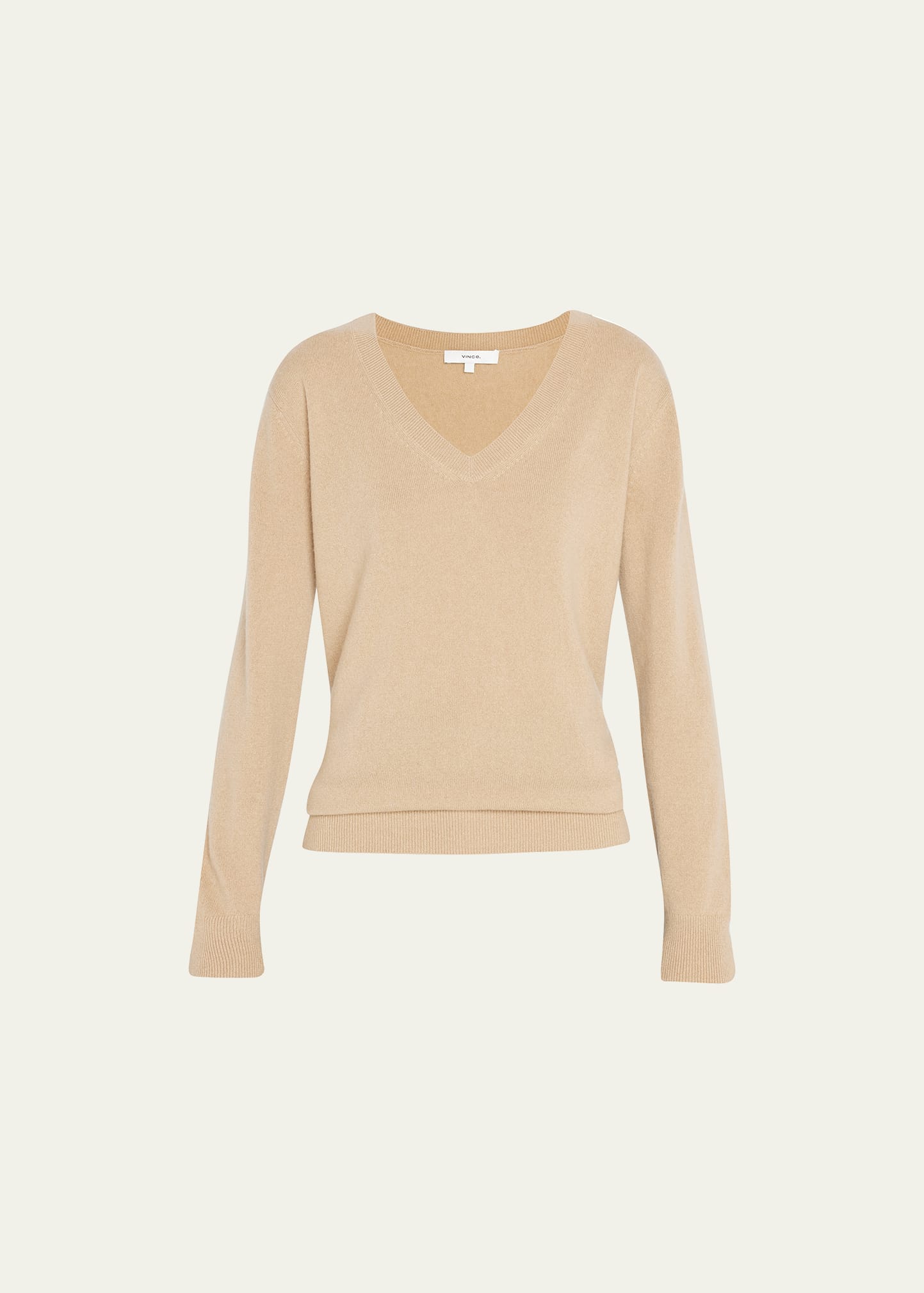 Weekend V-Neck Cashmere Pullover Sweater