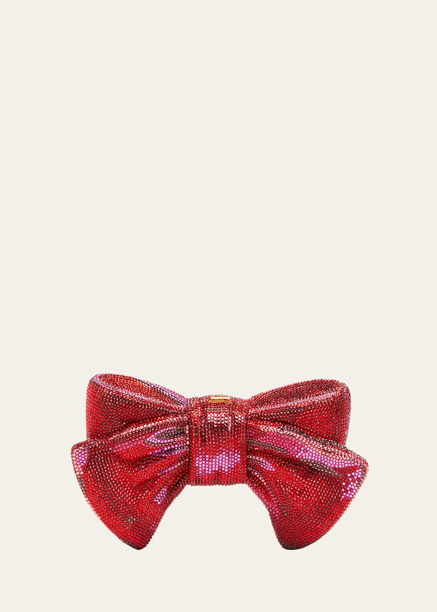 Judith Leiber Red Just For You Bow