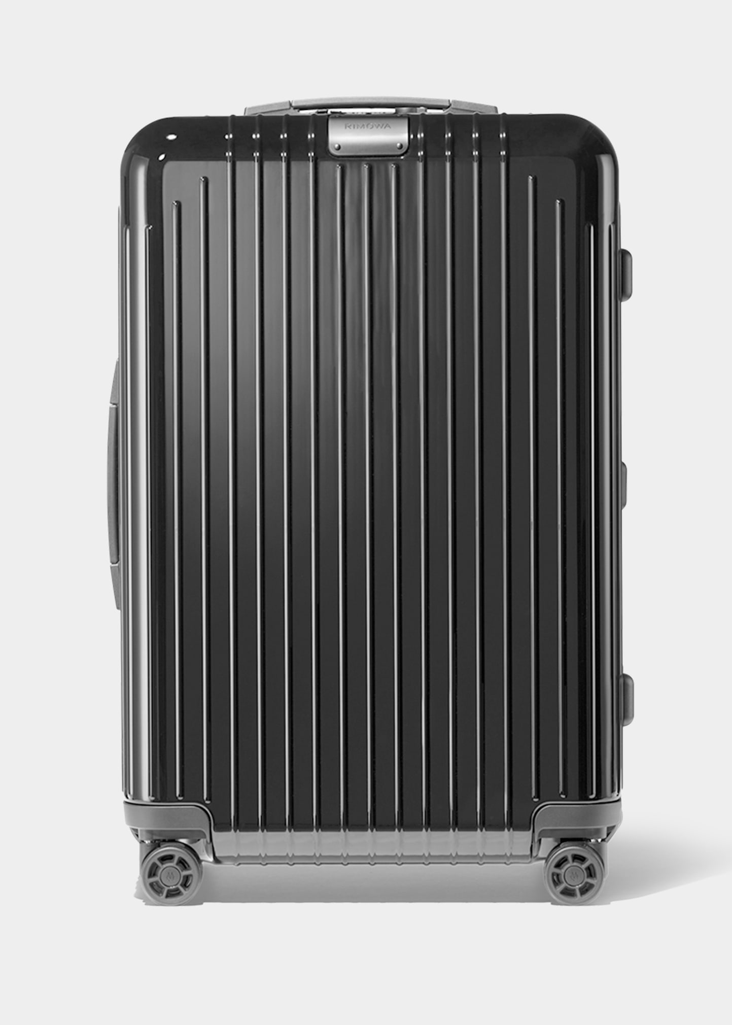 Rimowa Essential Lite Check-in Multiwheel Luggage In Black Gloss | ModeSens