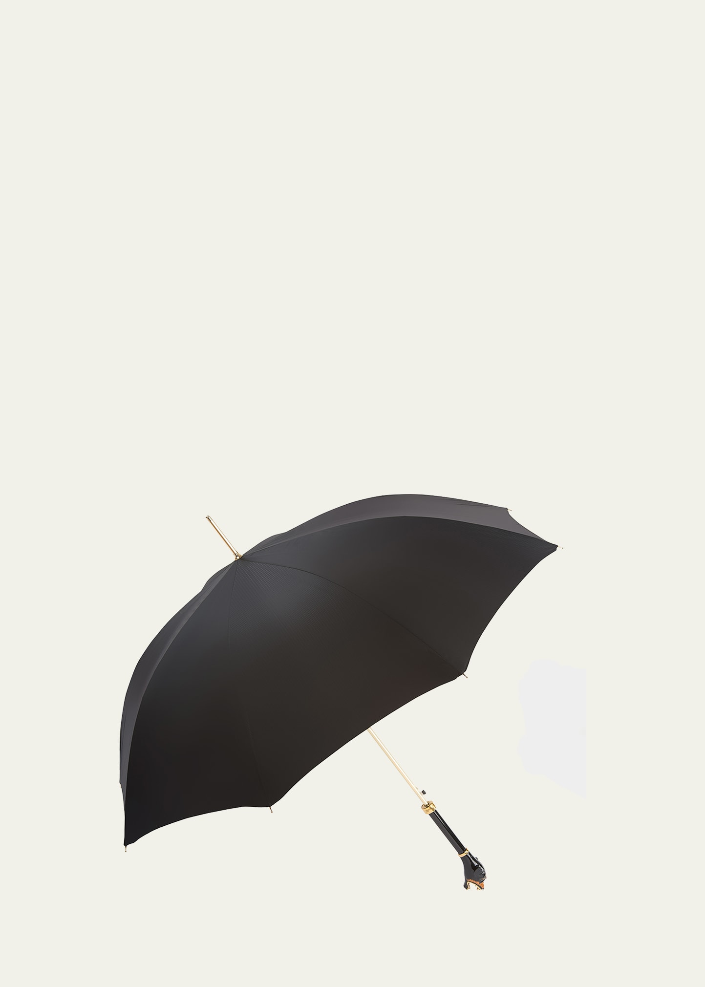 Pasotti Since 1956 Men's Rottweiler-handle Umbrella In Black
