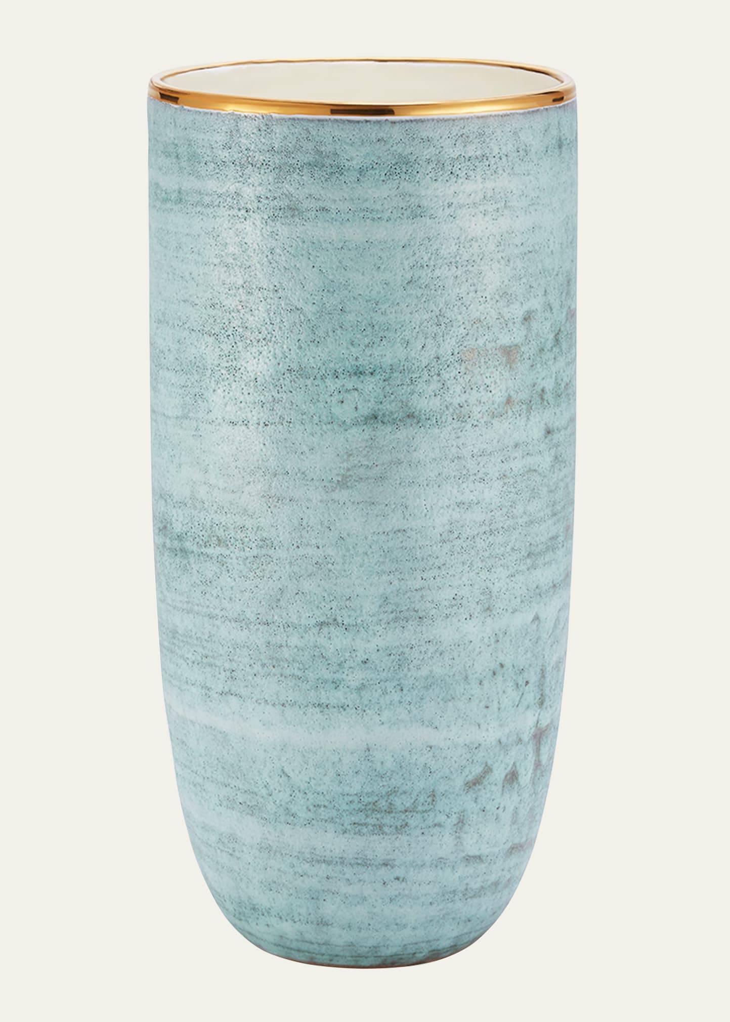 Aerin Calinda Tall Vase In Blue