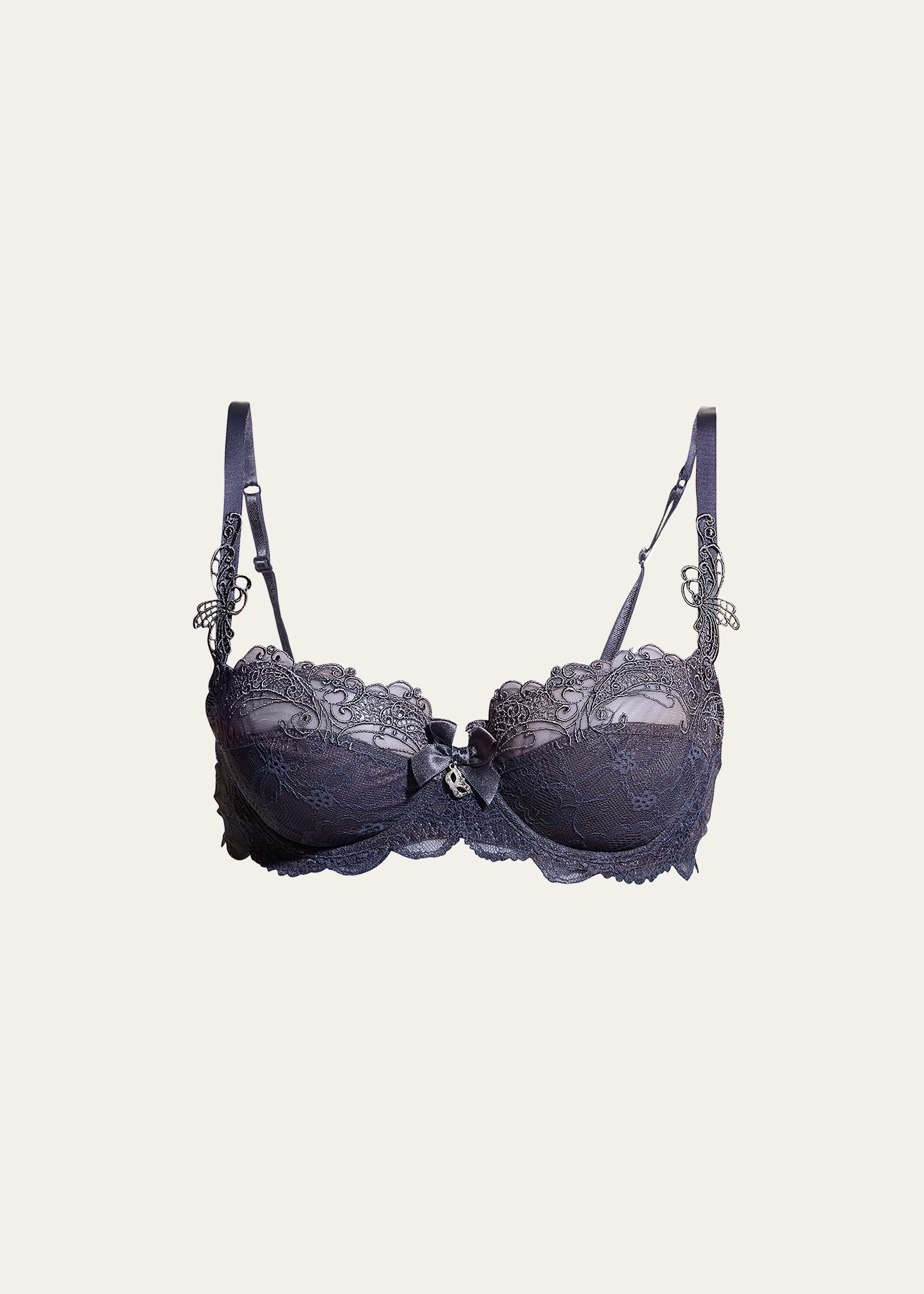 Lise Charmel Soir De Venise Demi Cup Bra In Black
