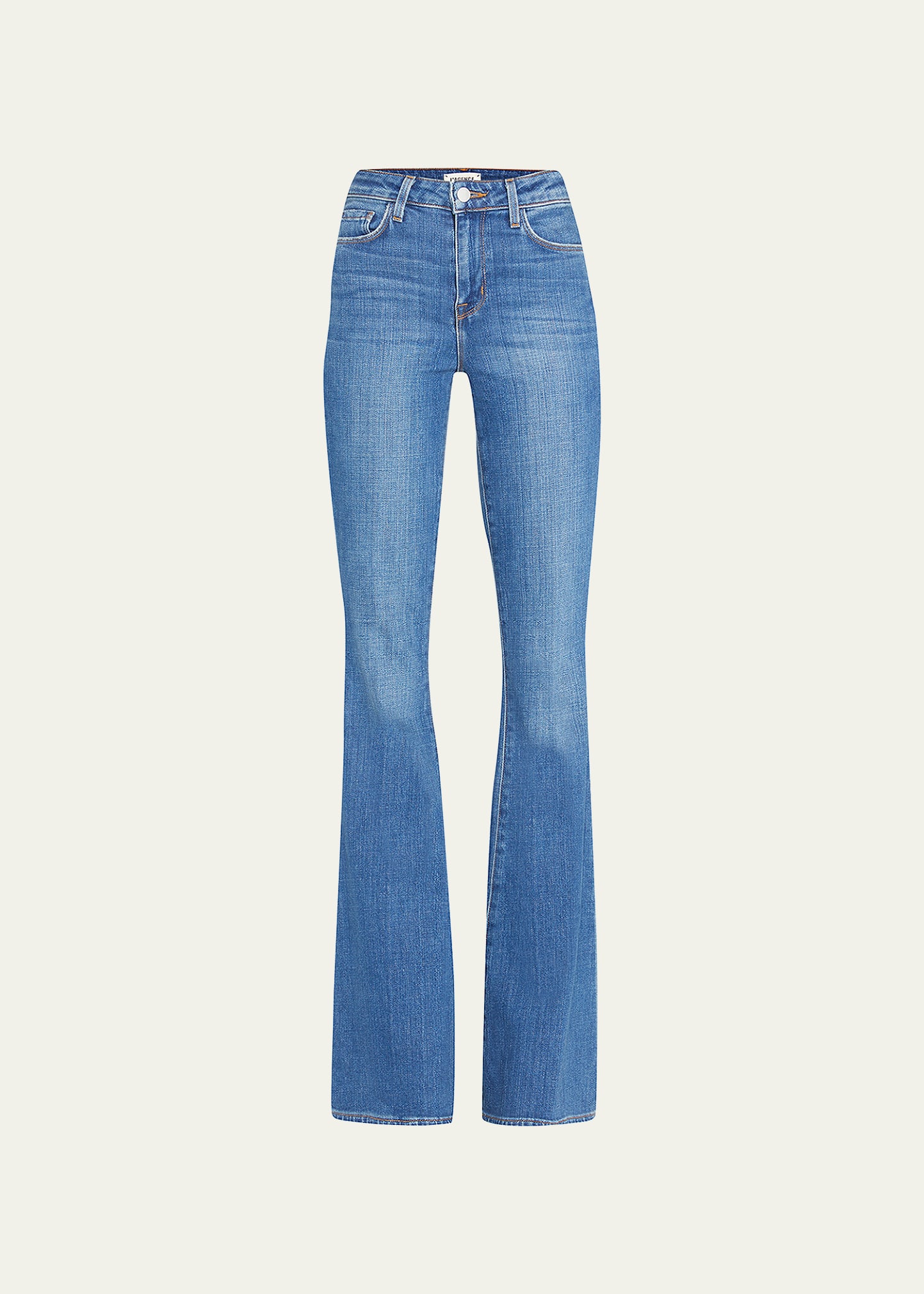 Bell High-Rise Flare Jeans