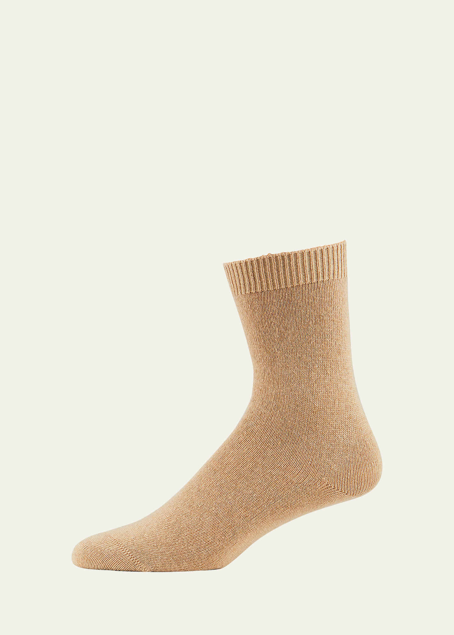 Falke Cashmere & Wool-blend Cozy Socks In Camel