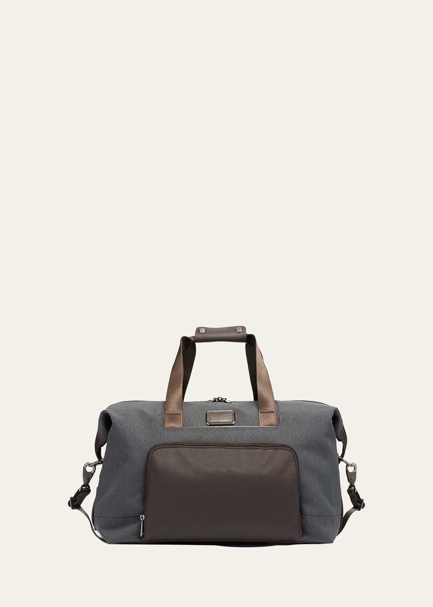 Shop Tumi Alpha 3 Double Expansion Satchel In Anthracite