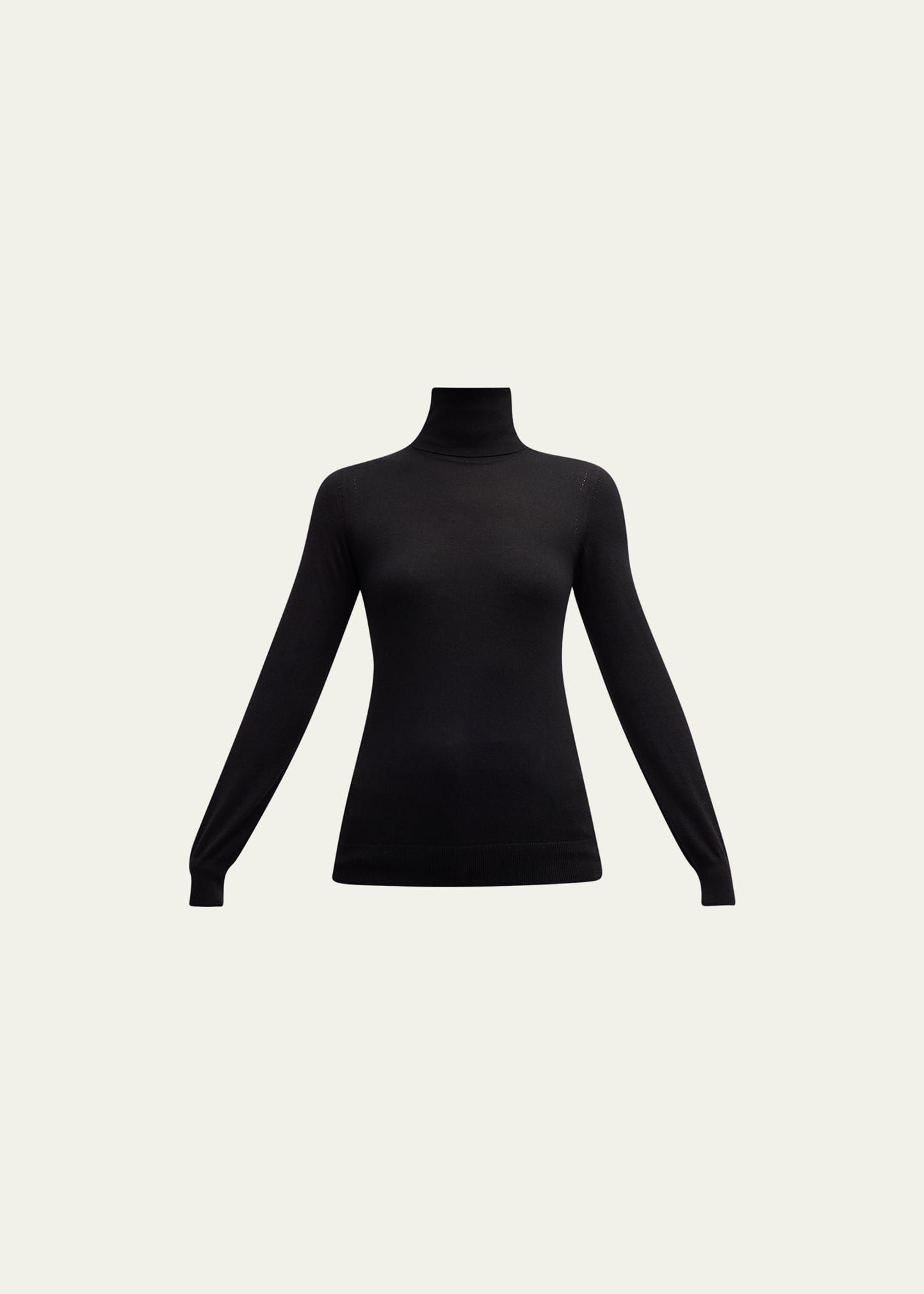 Loro Piana Featherweight Cashmere Turtleneck Sweater In Tapioca