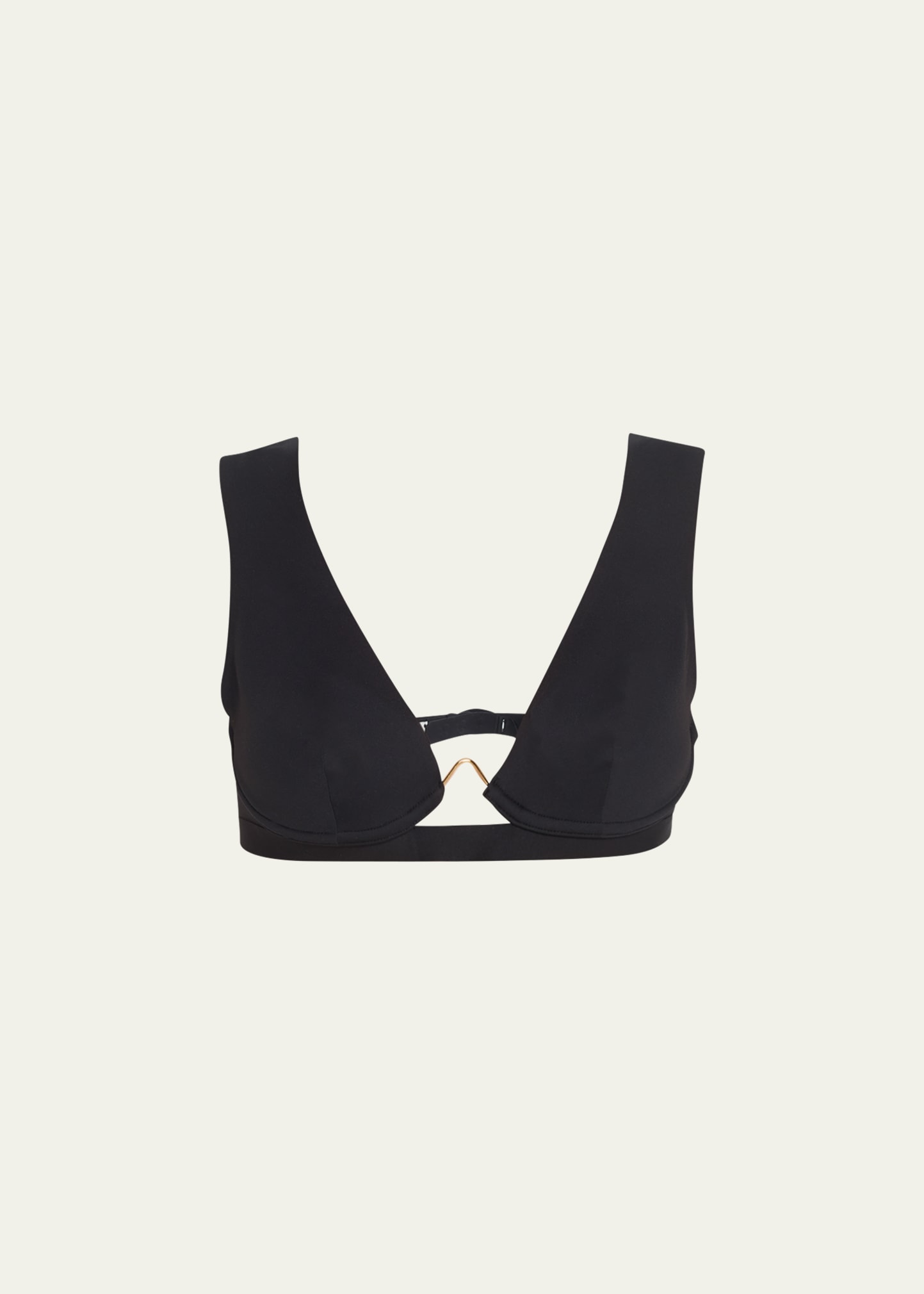 LIVY Norwalk Triangle Bralette in Brown