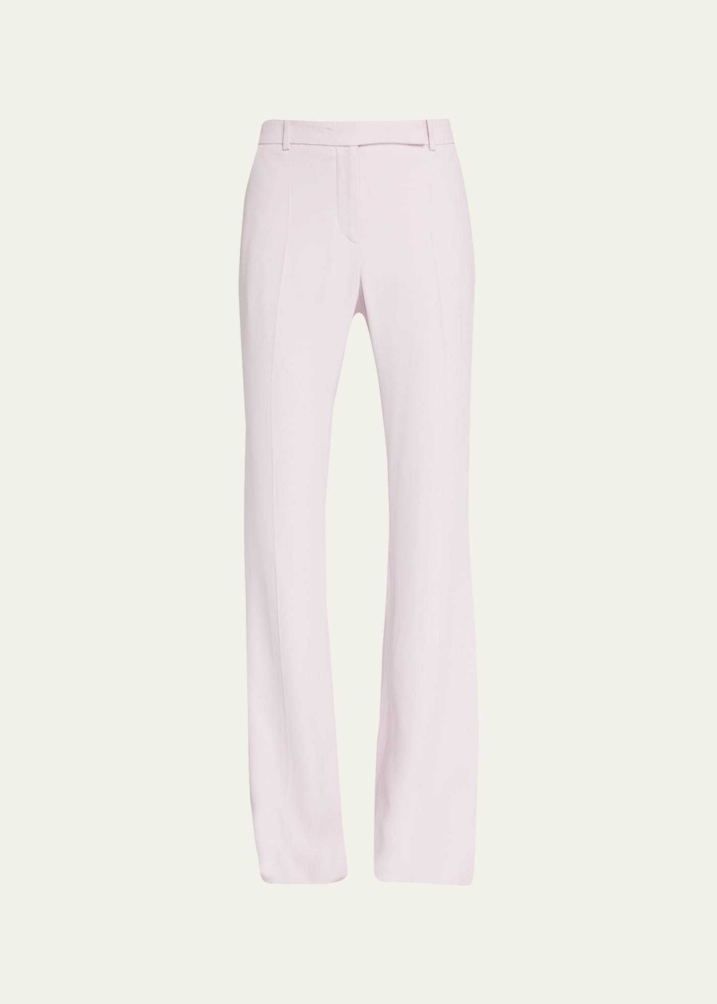 Alexander Mcqueen Classic Suiting Pants In Mauve