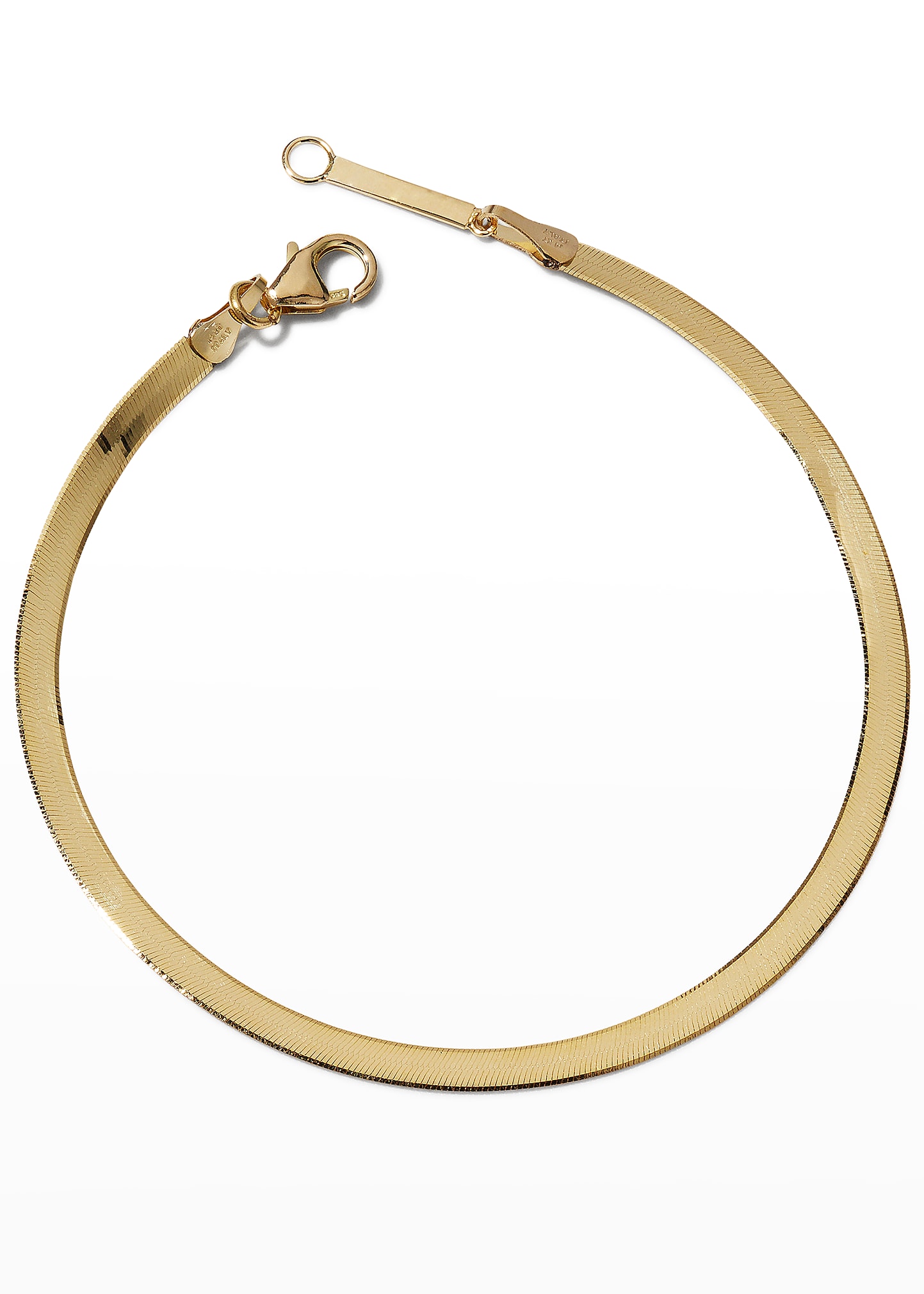 LANA 14k Liquid Gold Snake Chain Bracelet