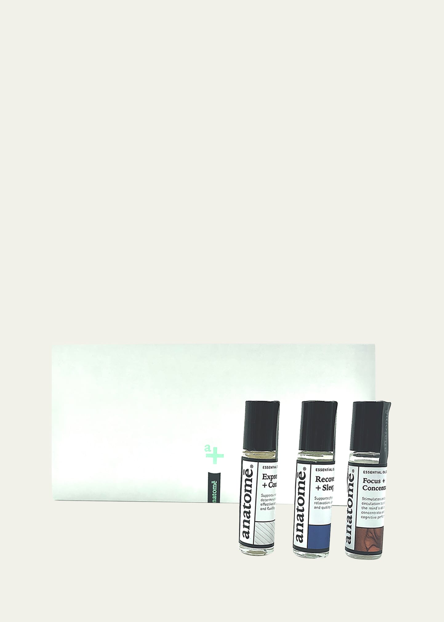 The Anatome Travel Set 3 x 0.3 oz./ 10 mL (Focus, recovery and expression)