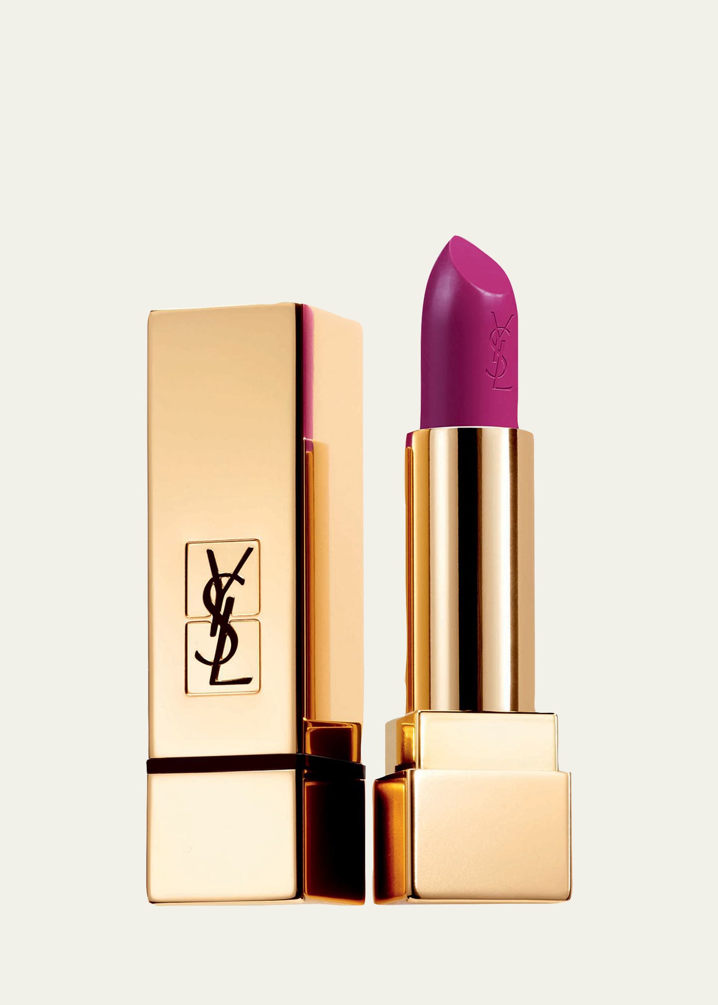 Saint Laurent Rouge Pur Couture Lipstick In 19 Fuchsia Pink