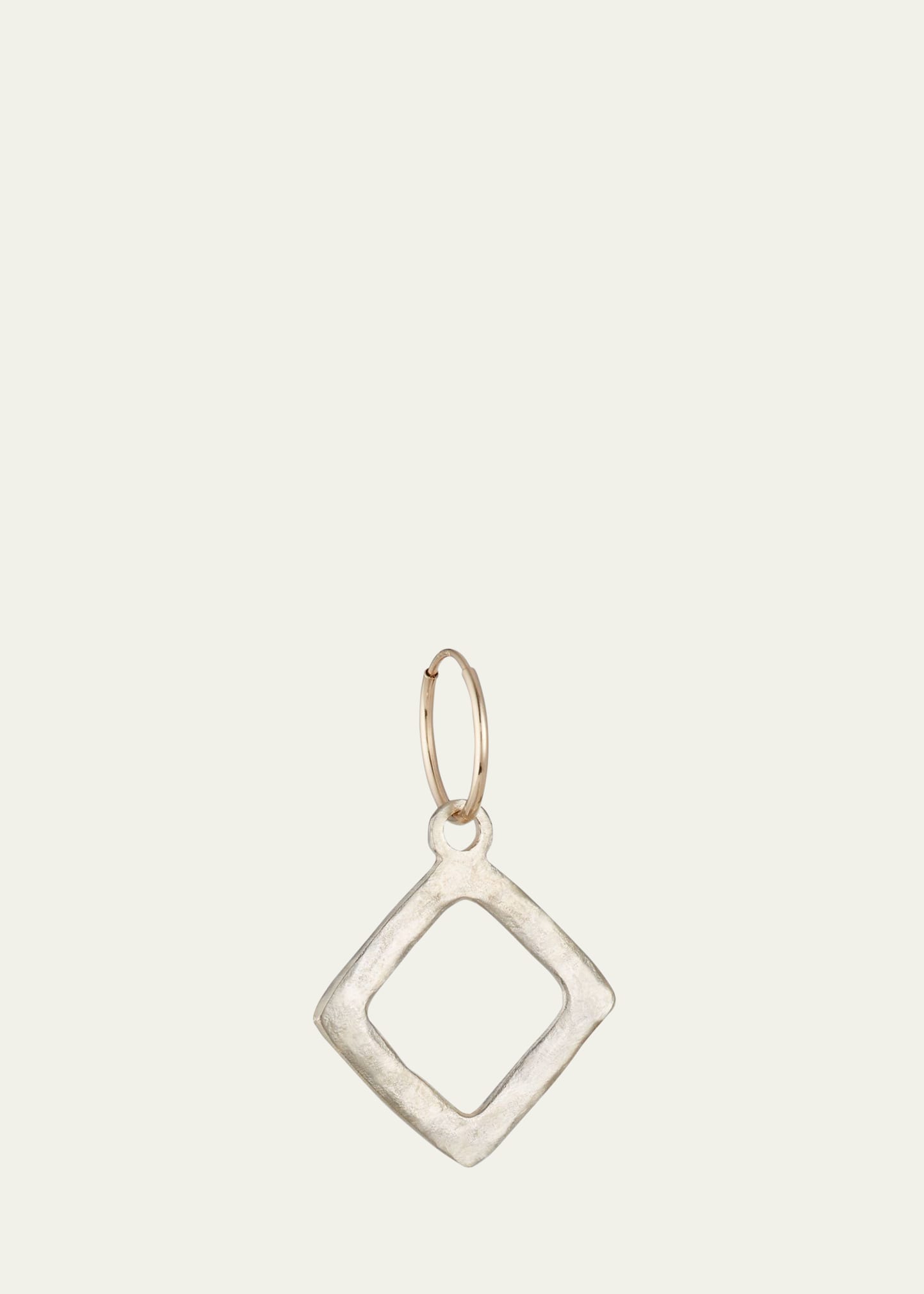 Square Single Compass Earring
