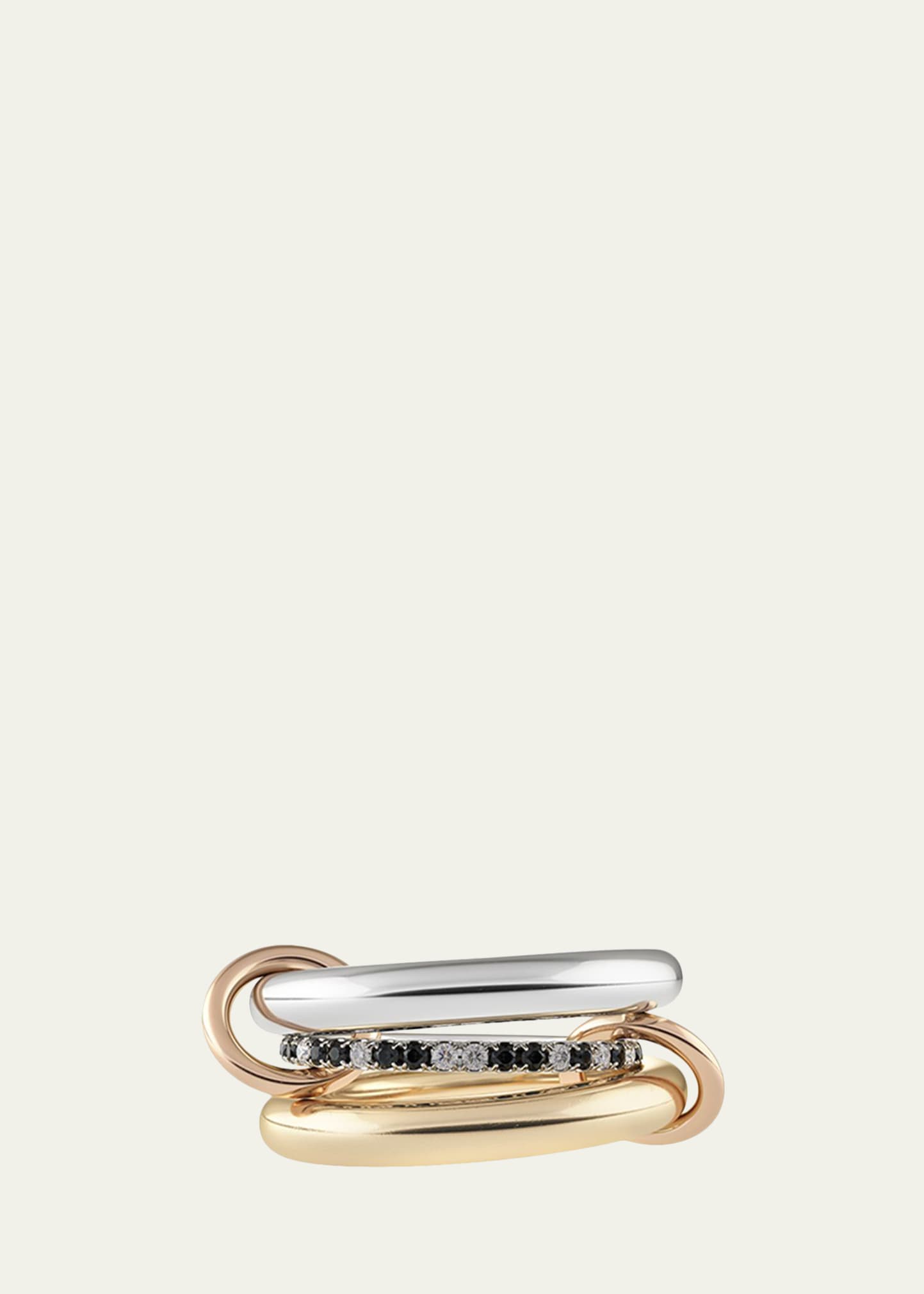 Spinelli Kilcollin 18k Yellow Gold Libra Diamond Ring In Gold/silver