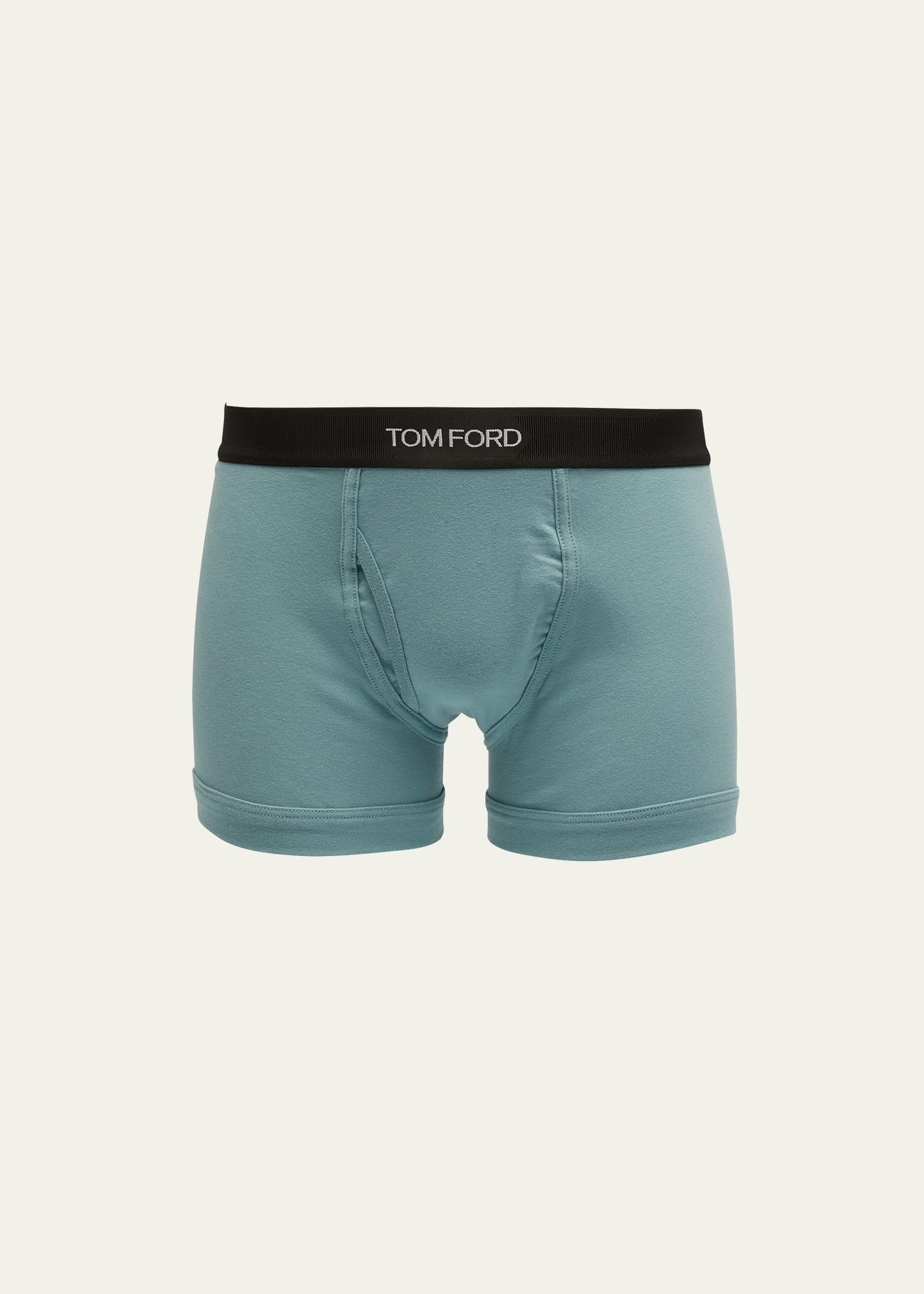 Tom Ford Cotton Briefs In Celeste