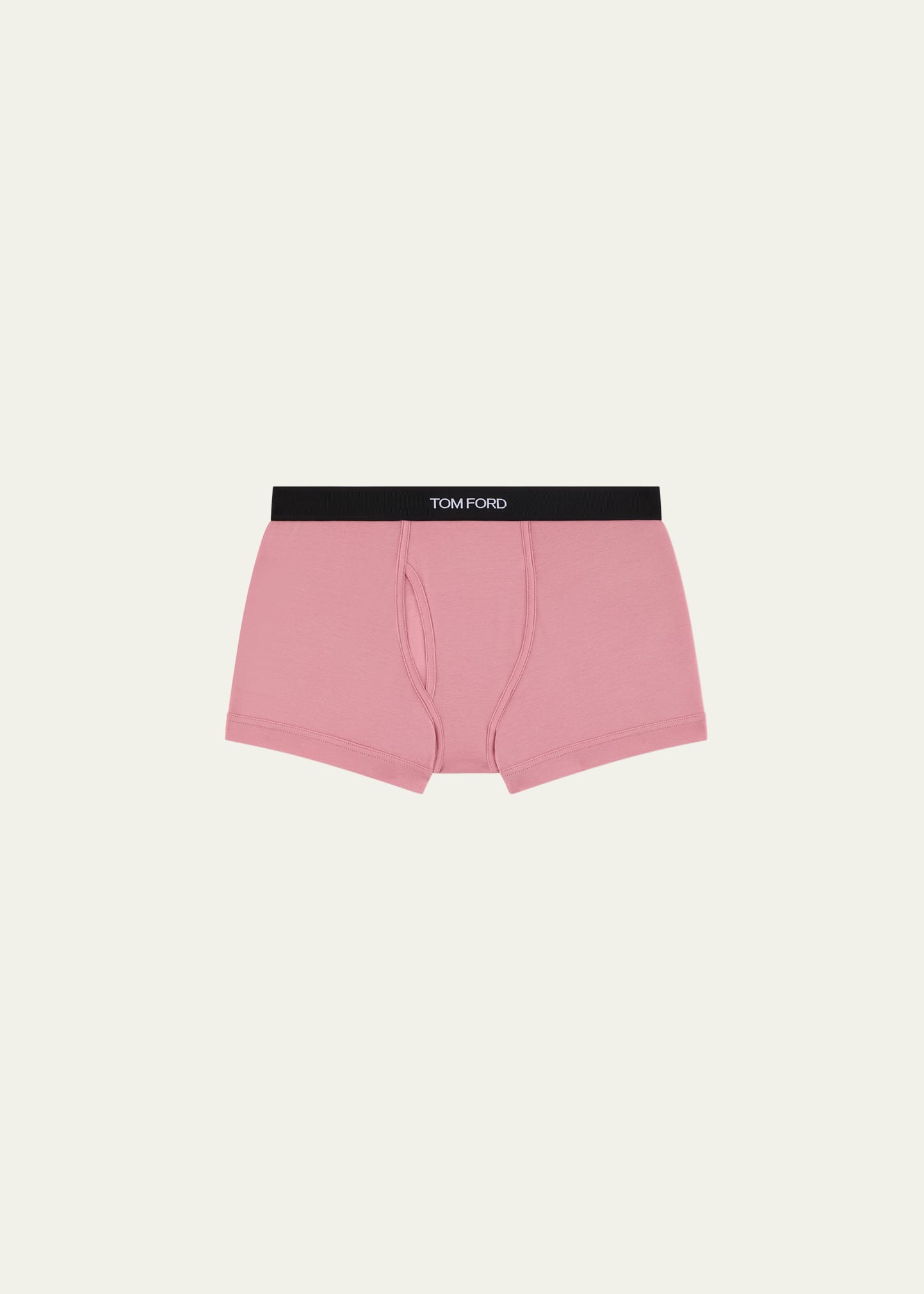 Tom Ford Logo-trim Boxer Briefs In Pink
