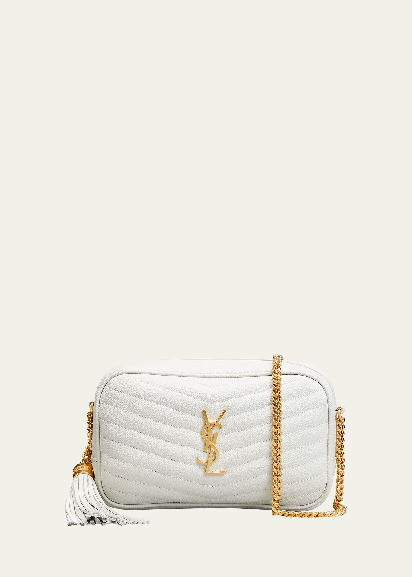 Buy Saint Laurent Lou Mini Bag in Quilted Grain De Poudre Embossed Leather  for Womens